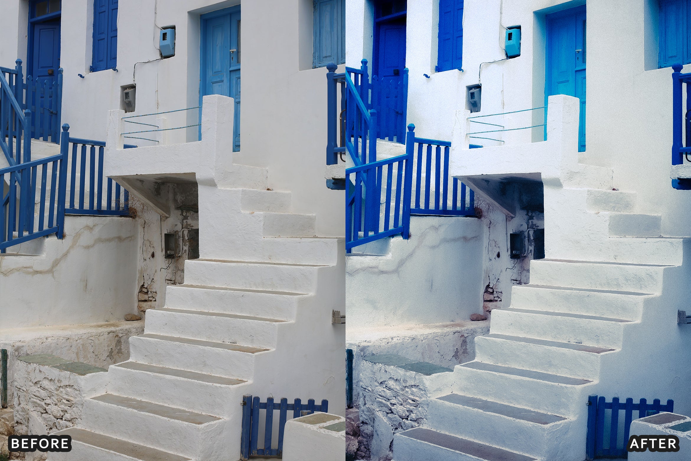 AI-Optimized Paros Cycladic Summer Lightroom Presets