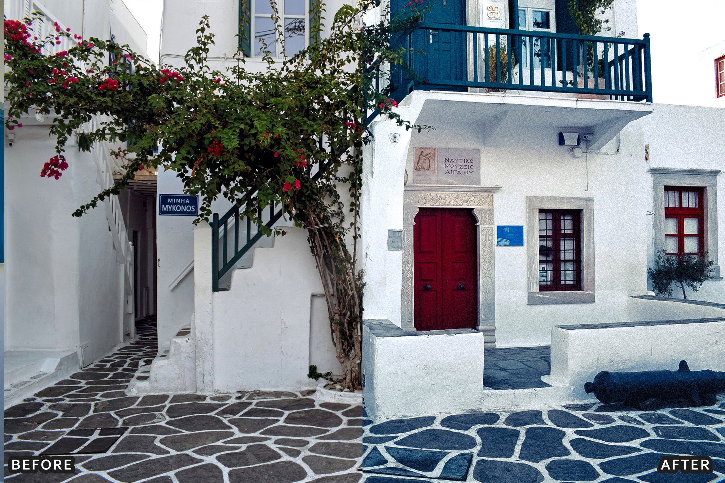 AI-Optimized Paros Cycladic Summer Lightroom Presets