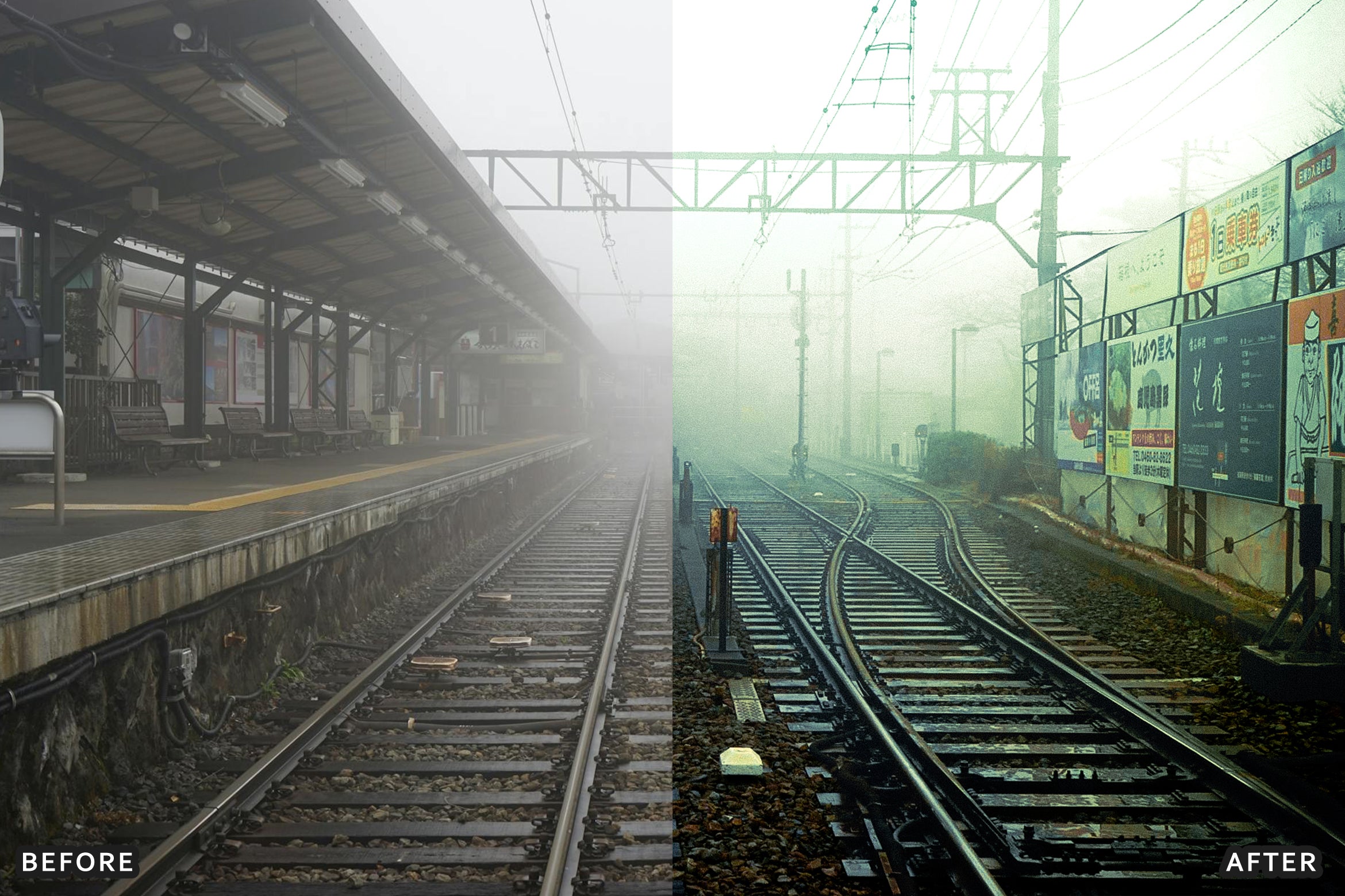 AI-Optimized Rainy Street Film Lightroom Presets