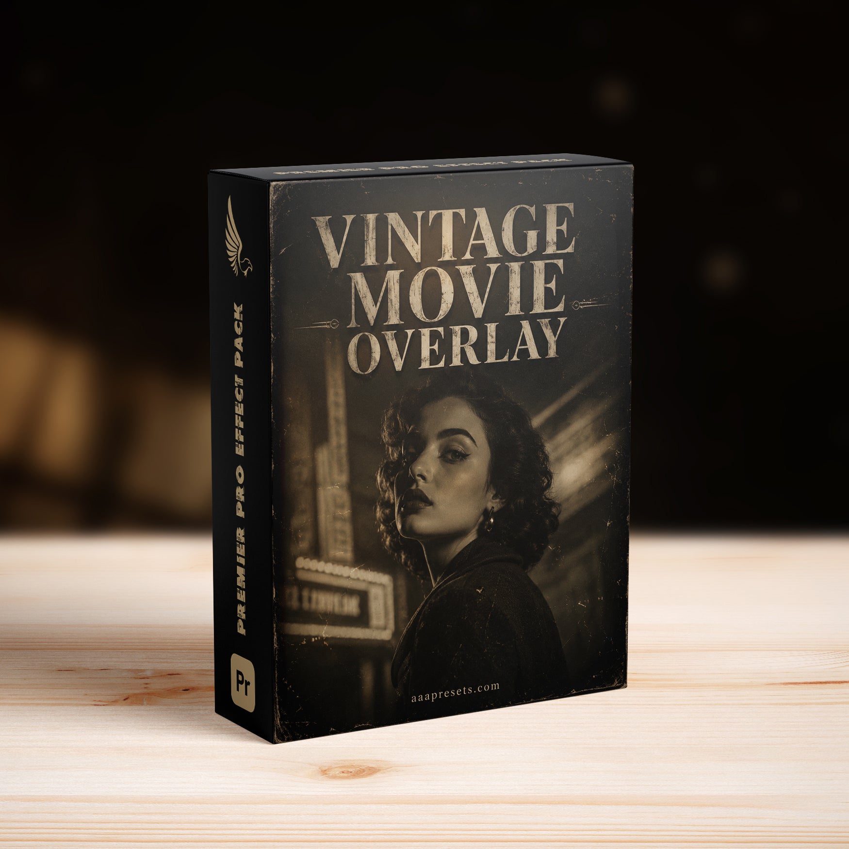 Vintage Cinema Overlay for Reels, Shorts & TikTok – Premiere Pro