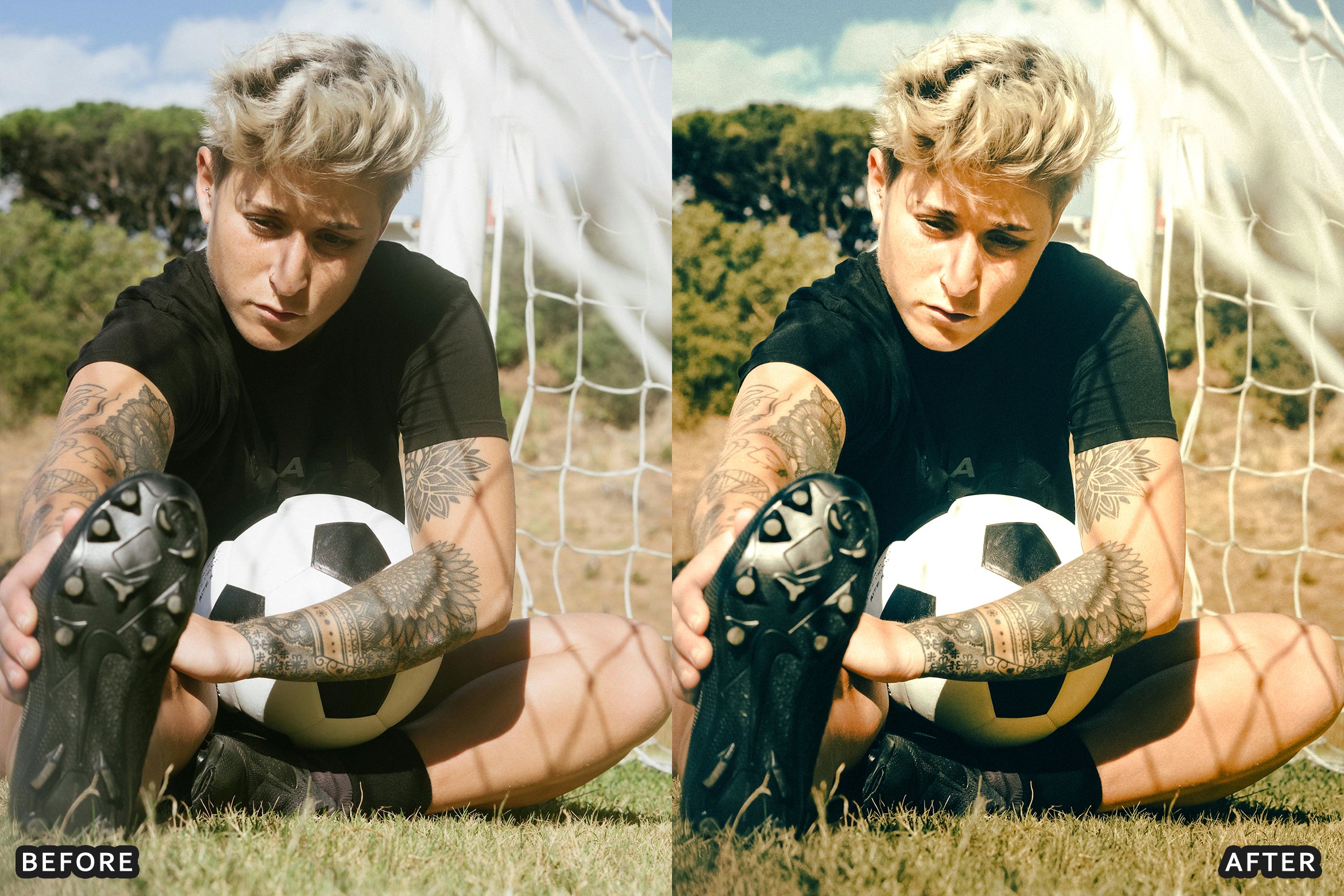 AI-Optimized Soccer Sports Lightroom Presets - Lightroom Presets - by AAA Presets