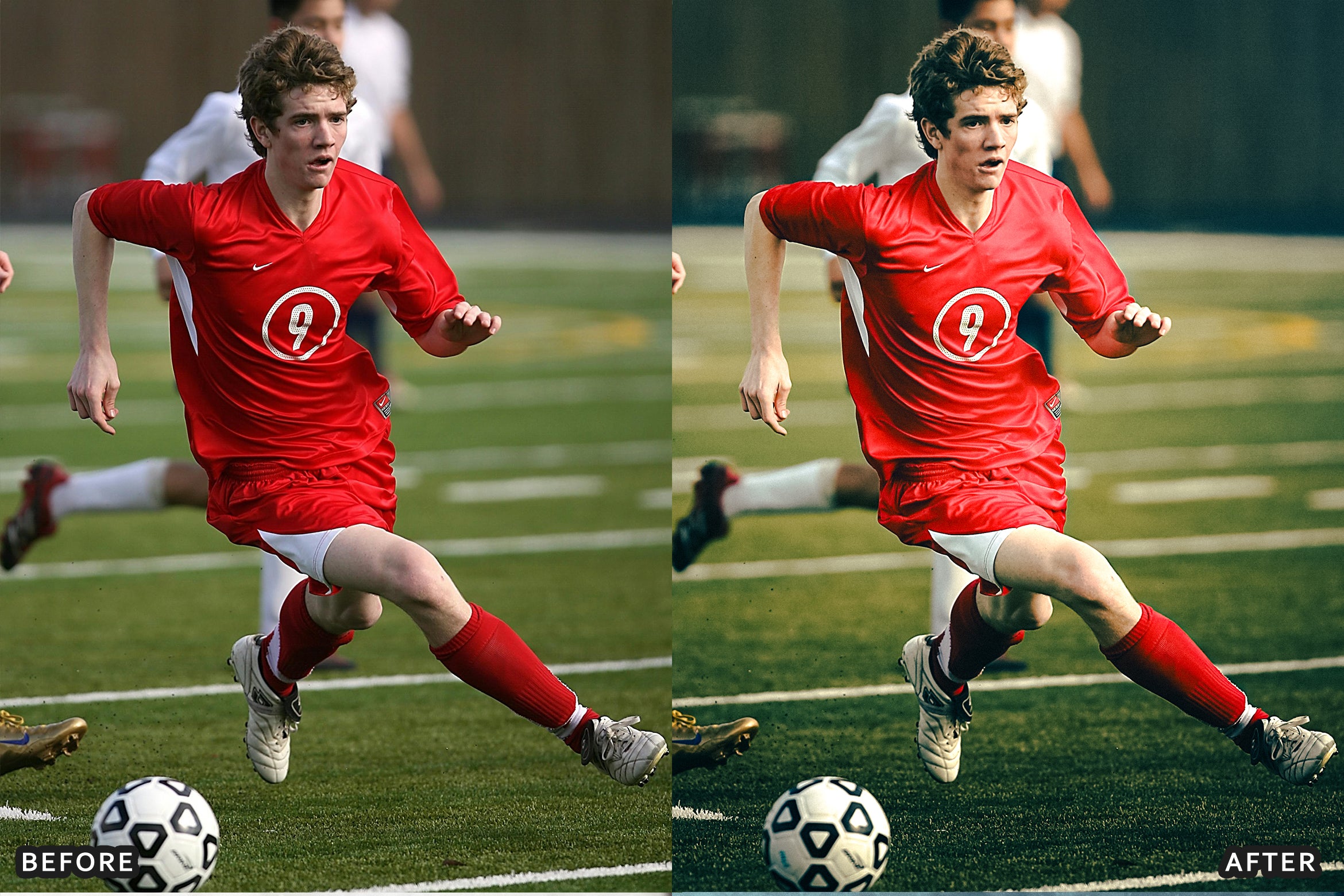 AI-Optimized Soccer Sports Lightroom Presets - Lightroom Presets - by AAA Presets