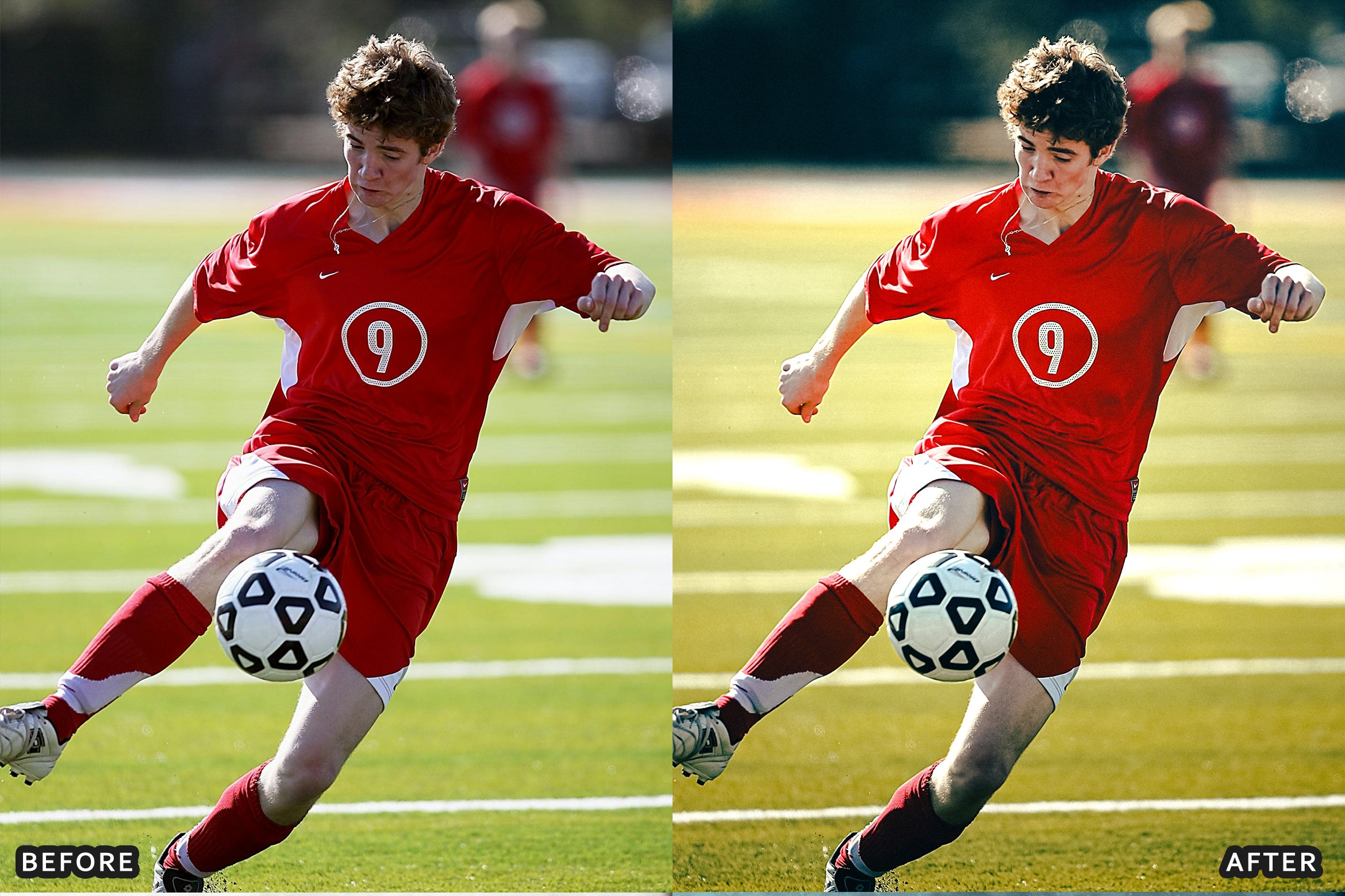 AI-Optimized Soccer Sports Lightroom Presets - Lightroom Presets - by AAA Presets