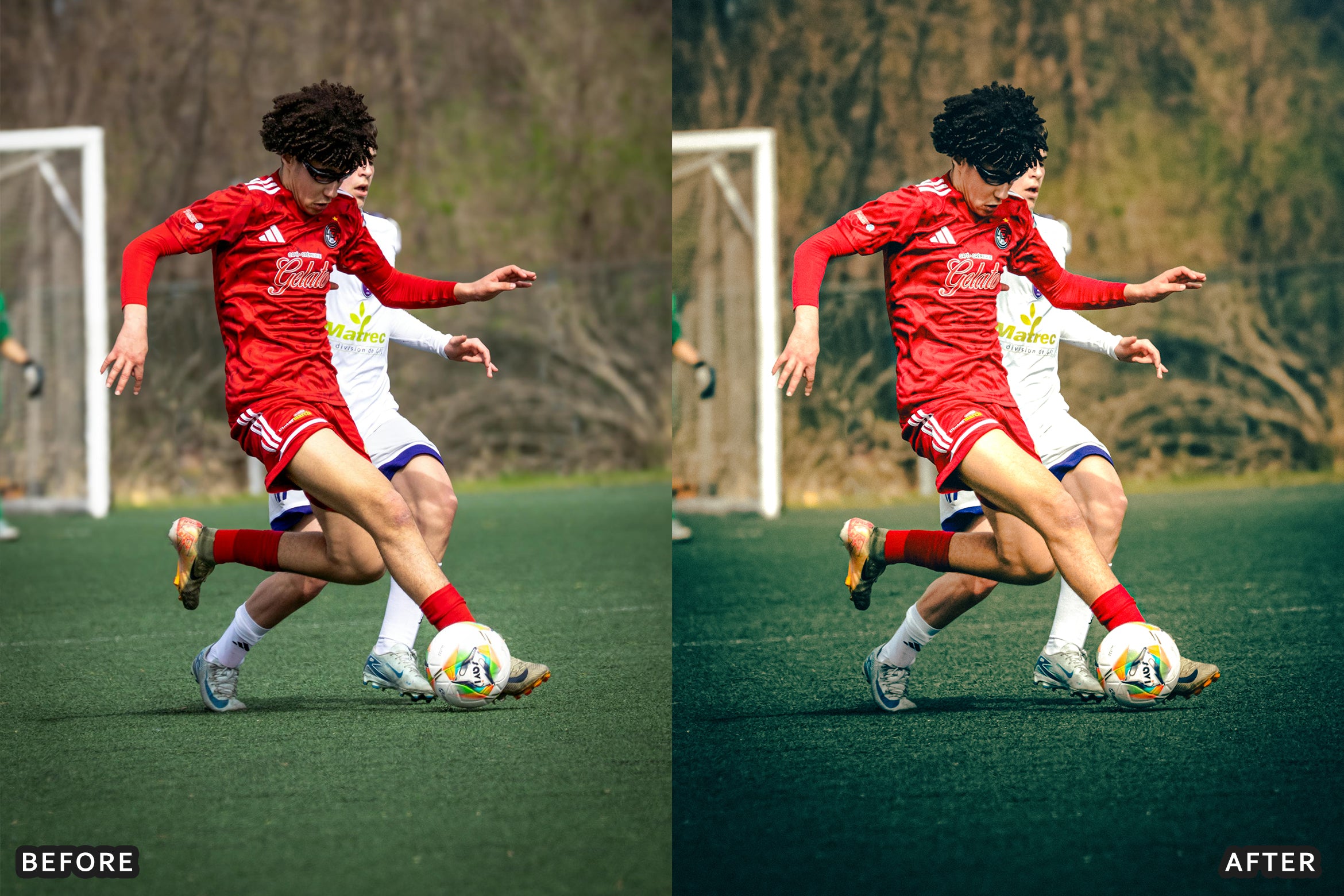 AI-Optimized Soccer Sports Lightroom Presets - Lightroom Presets - by AAA Presets