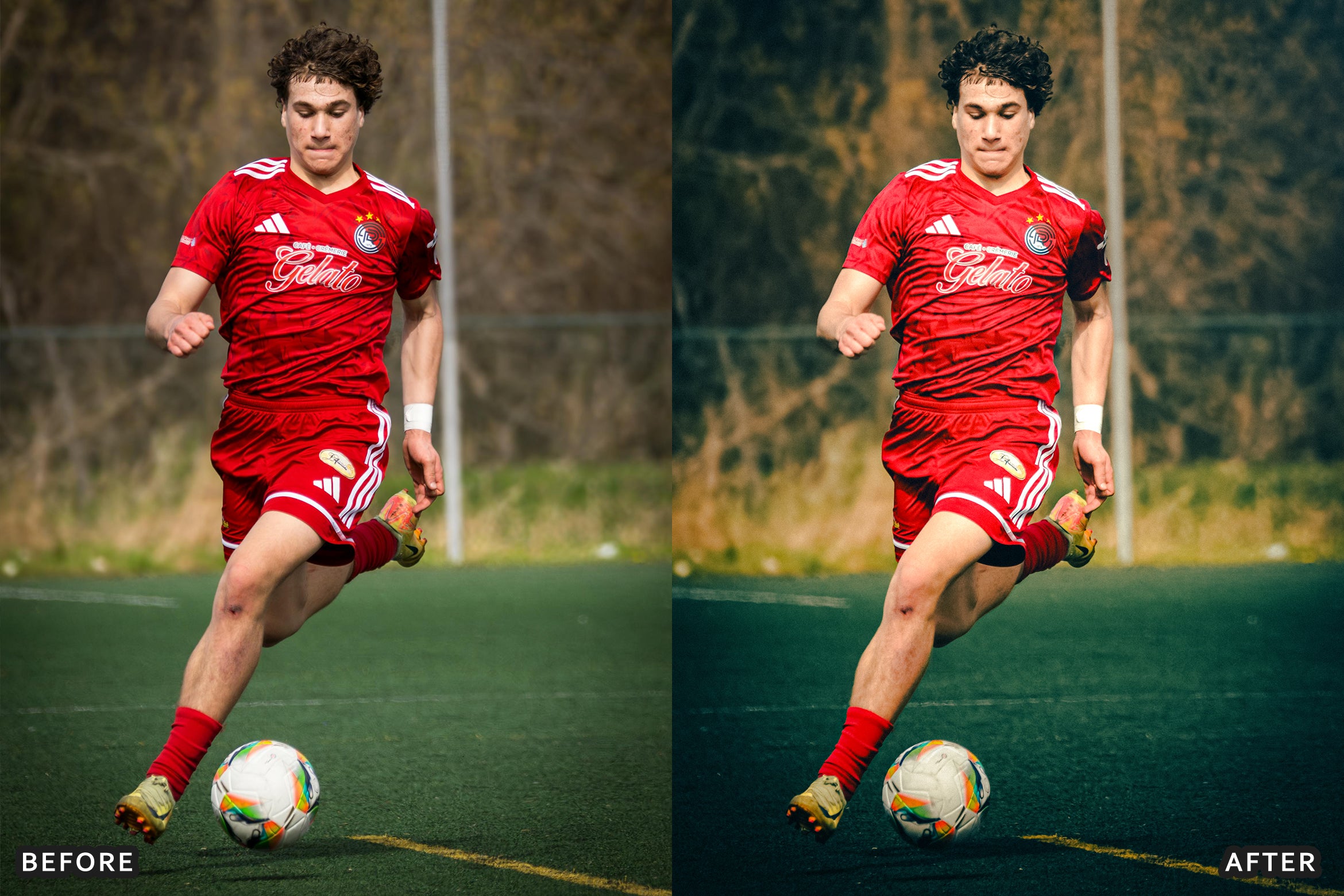 AI-Optimized Soccer Sports Lightroom Presets - Lightroom Presets - by AAA Presets