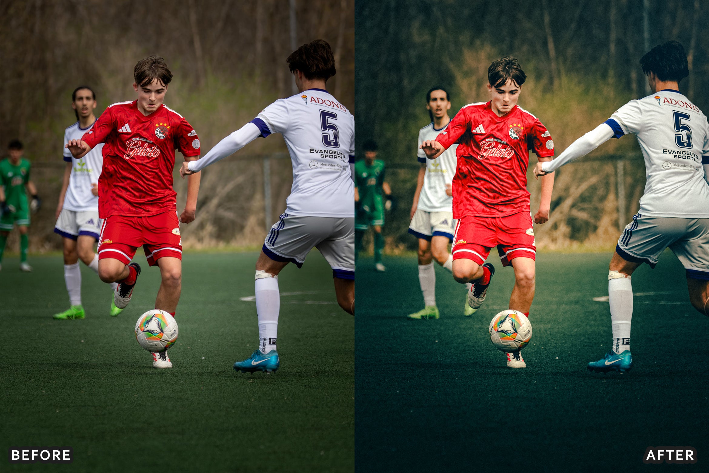 AI-Optimized Soccer Sports Lightroom Presets - Lightroom Presets - by AAA Presets