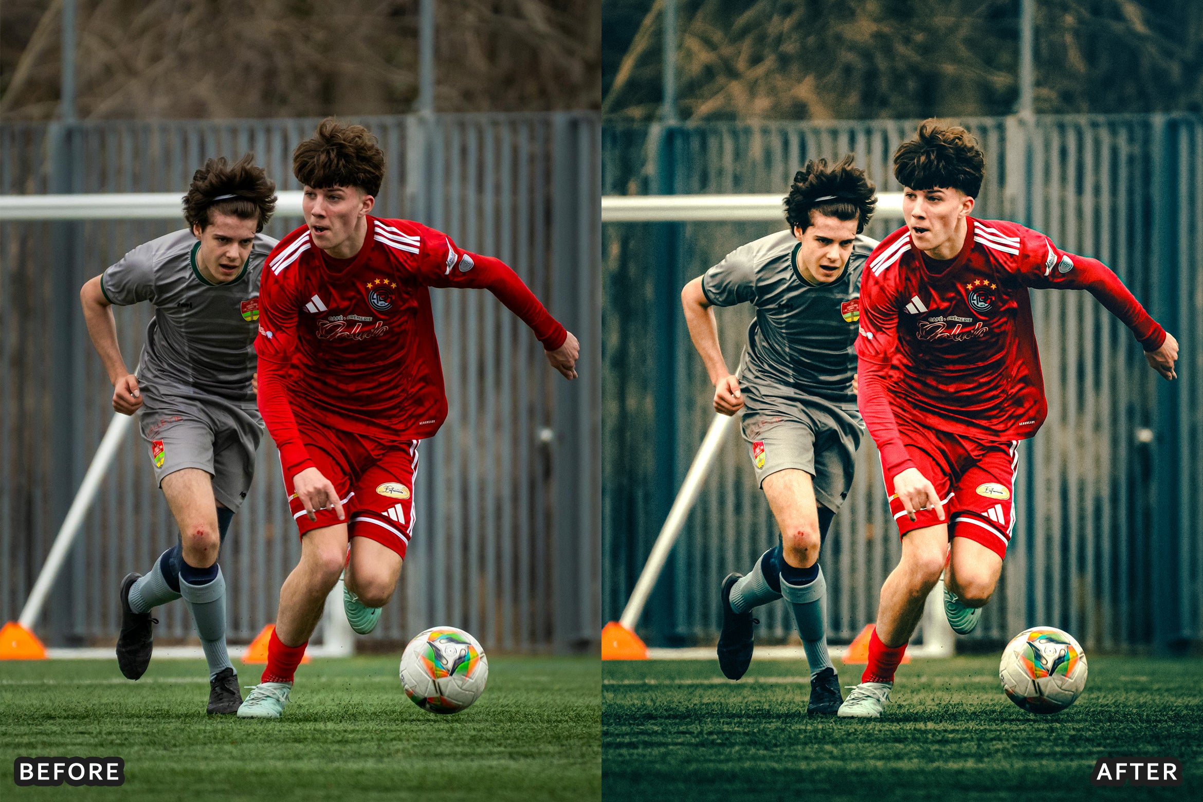 AI-Optimized Soccer Sports Lightroom Presets - Lightroom Presets - by AAA Presets