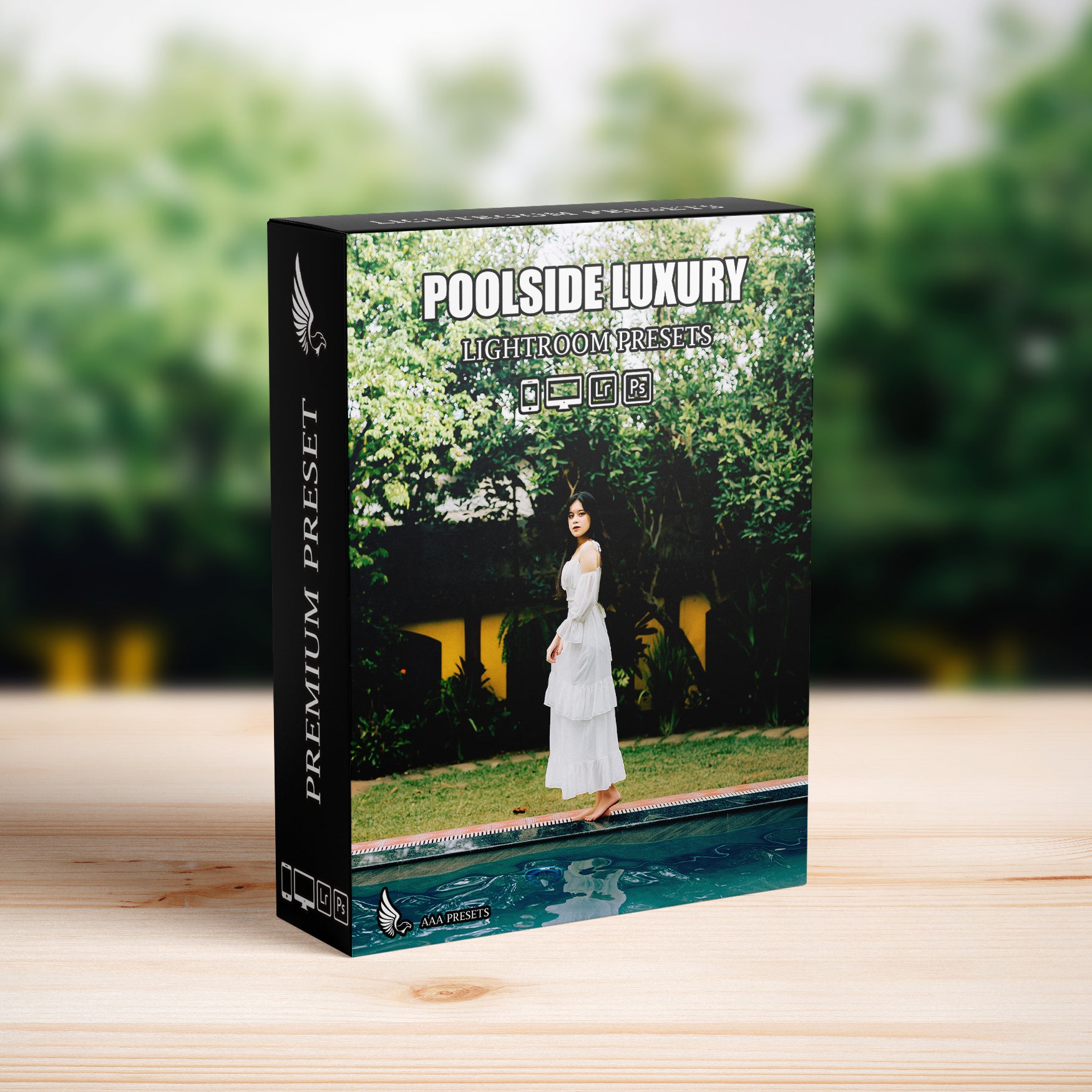 AI-Optimized Poolside Luxury Lightroom Presets
