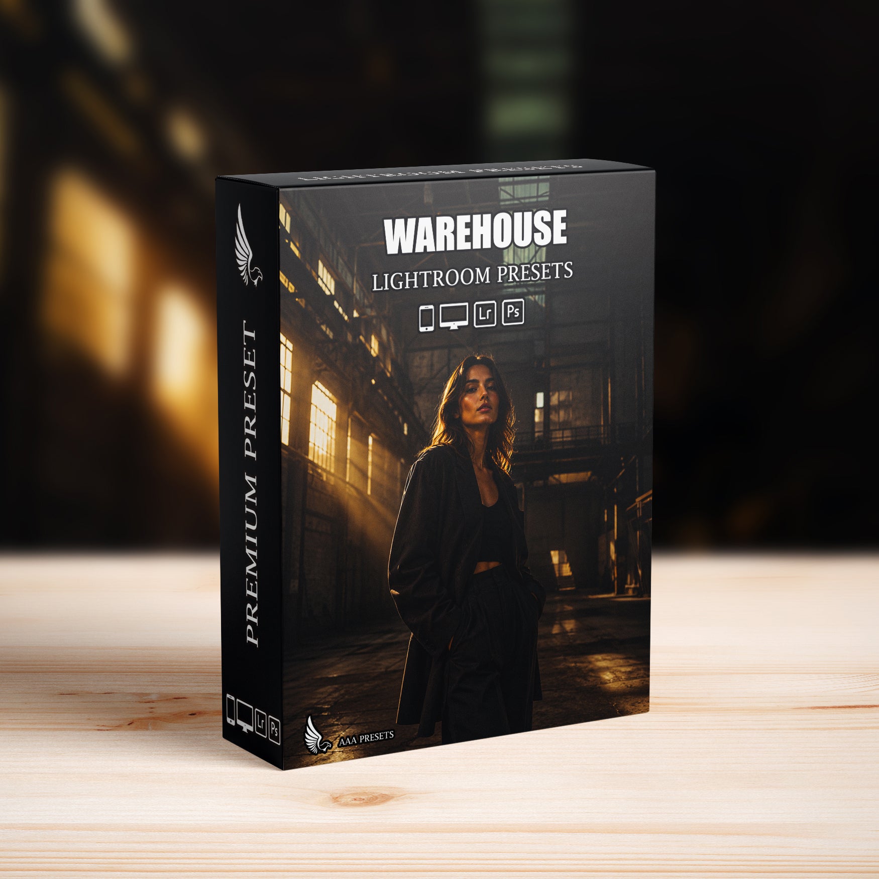 AI-Optimized Industrial Warehouse Grit Lightroom Presets