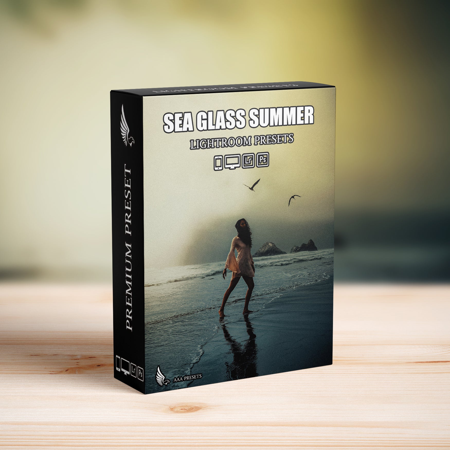 AI-Optimized Sea Glass Summer Lightroom Presets