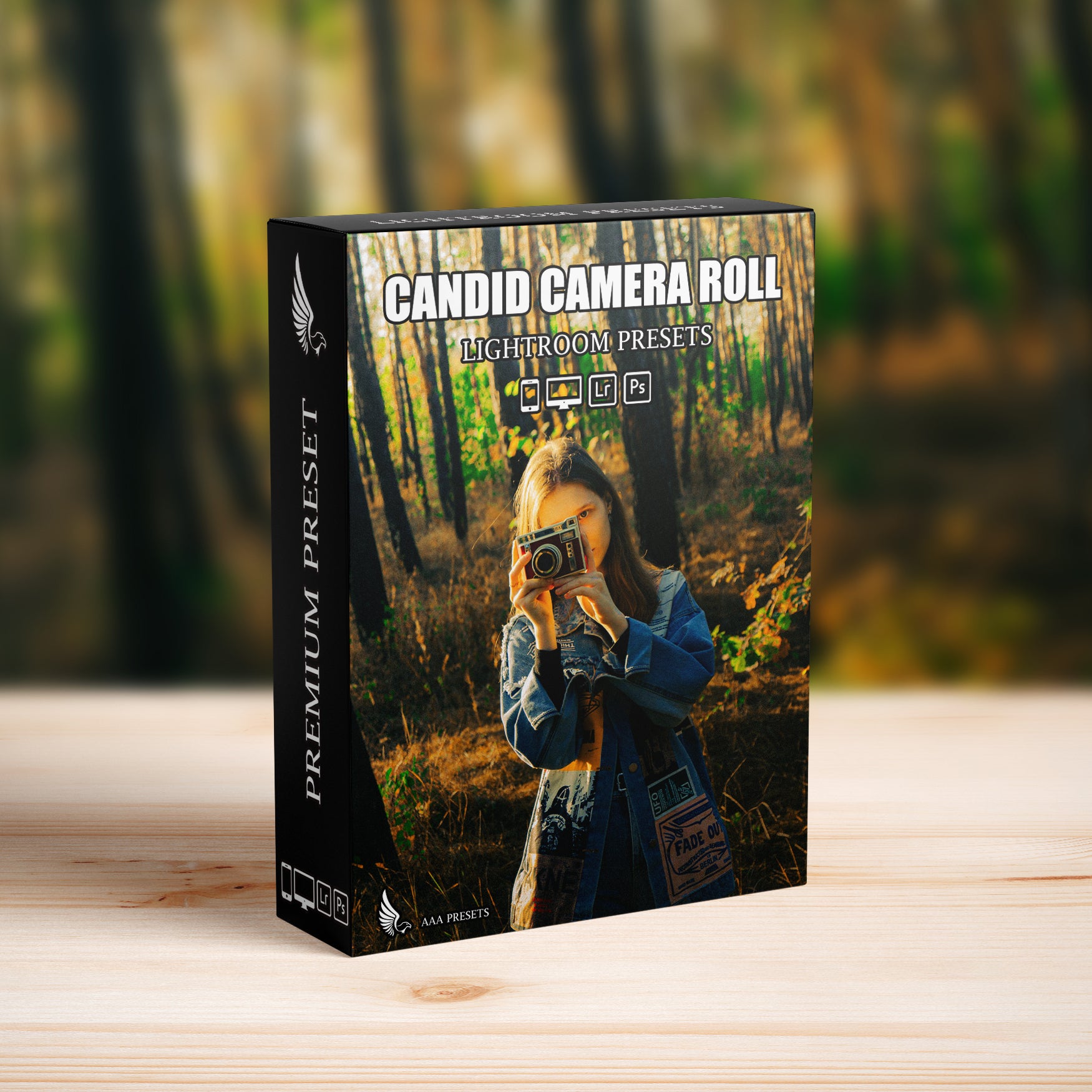 AI-Optimized Candid Camera Roll Lightroom Presets