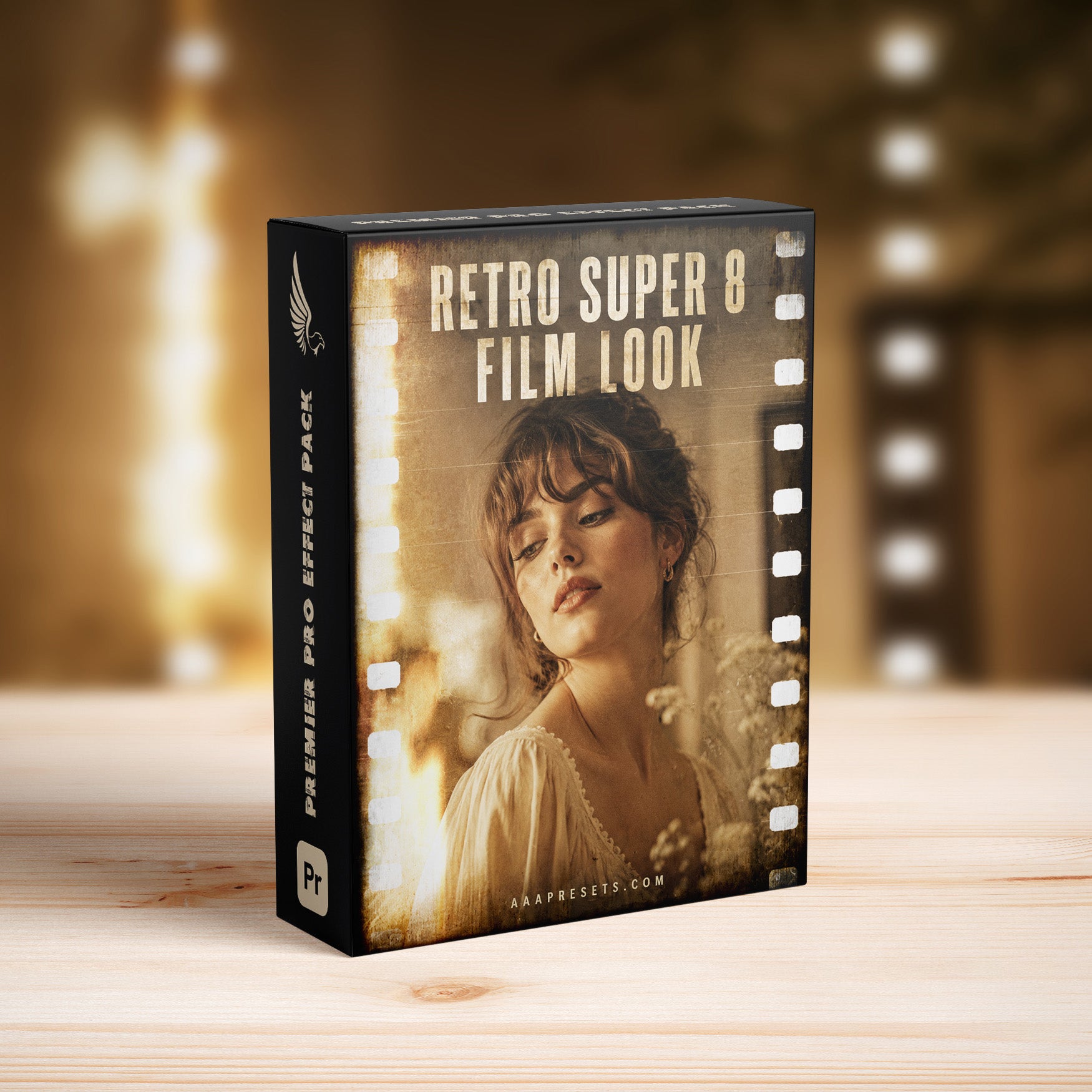 4K + Full HD Retro Super 8mm Film Effect for Premiere Pro