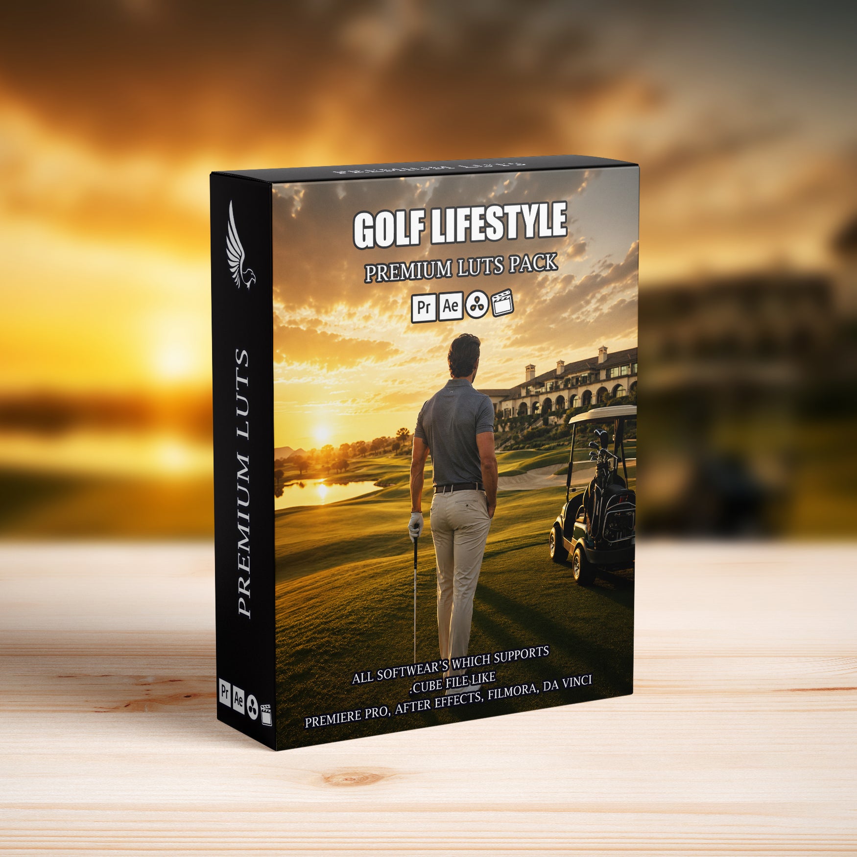 Golf Course Lifestyle Golden Hour Cinematic LUTs Pack