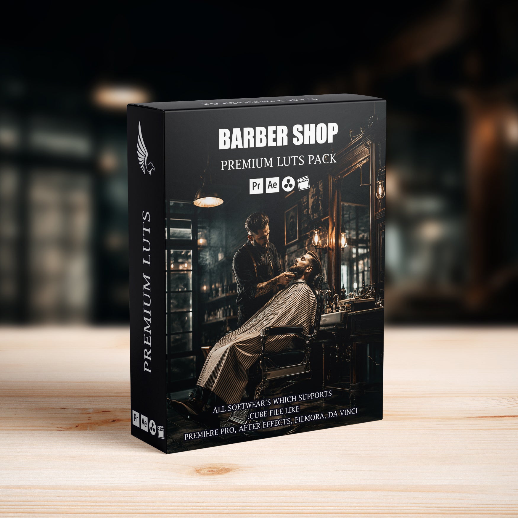 Barber Shop Moody Cinematic LUTs Pack