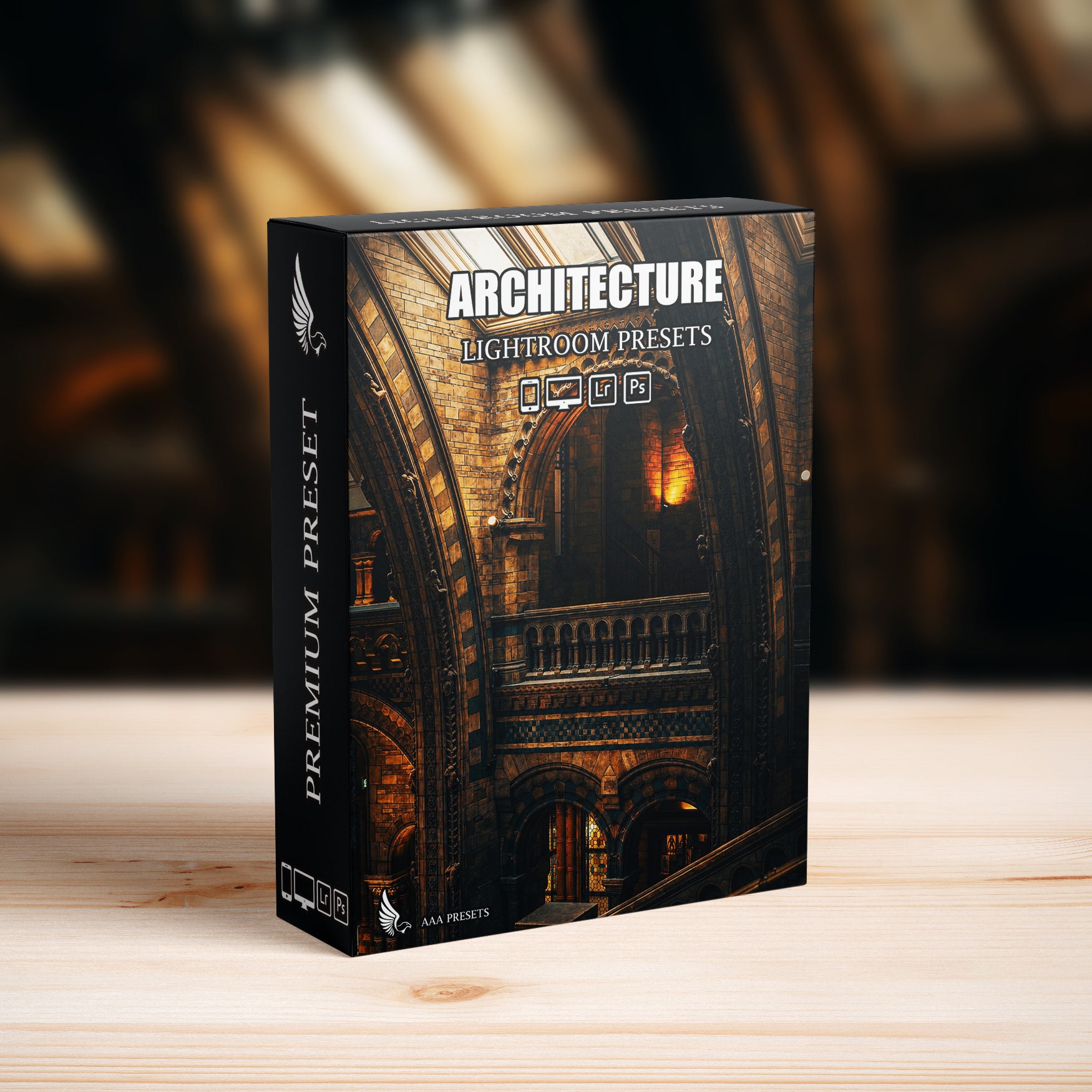 AI-Optimized Brutalist Concrete Lightroom Presets
