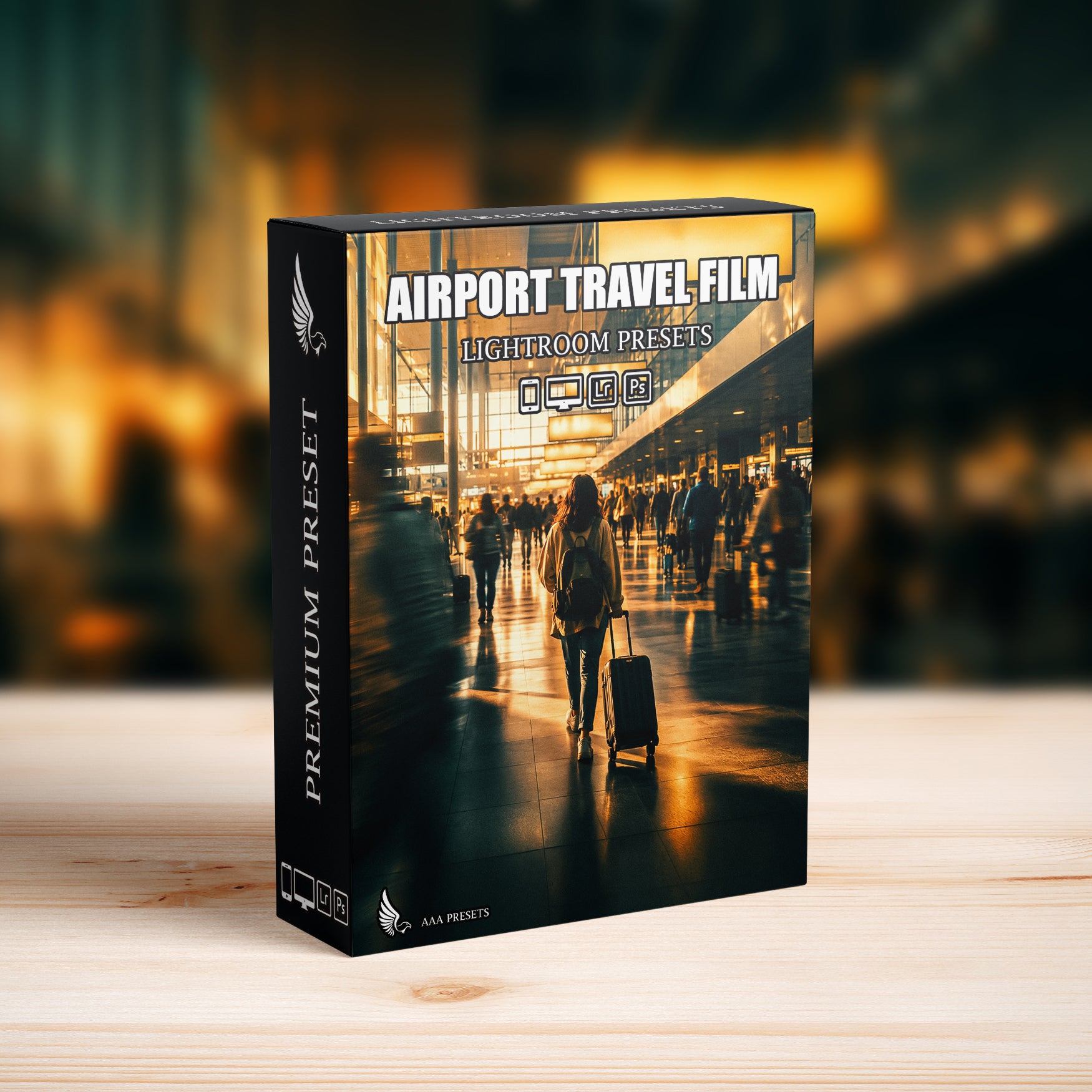 AI-Optimized Airport Terminal Film Lightroom Presets