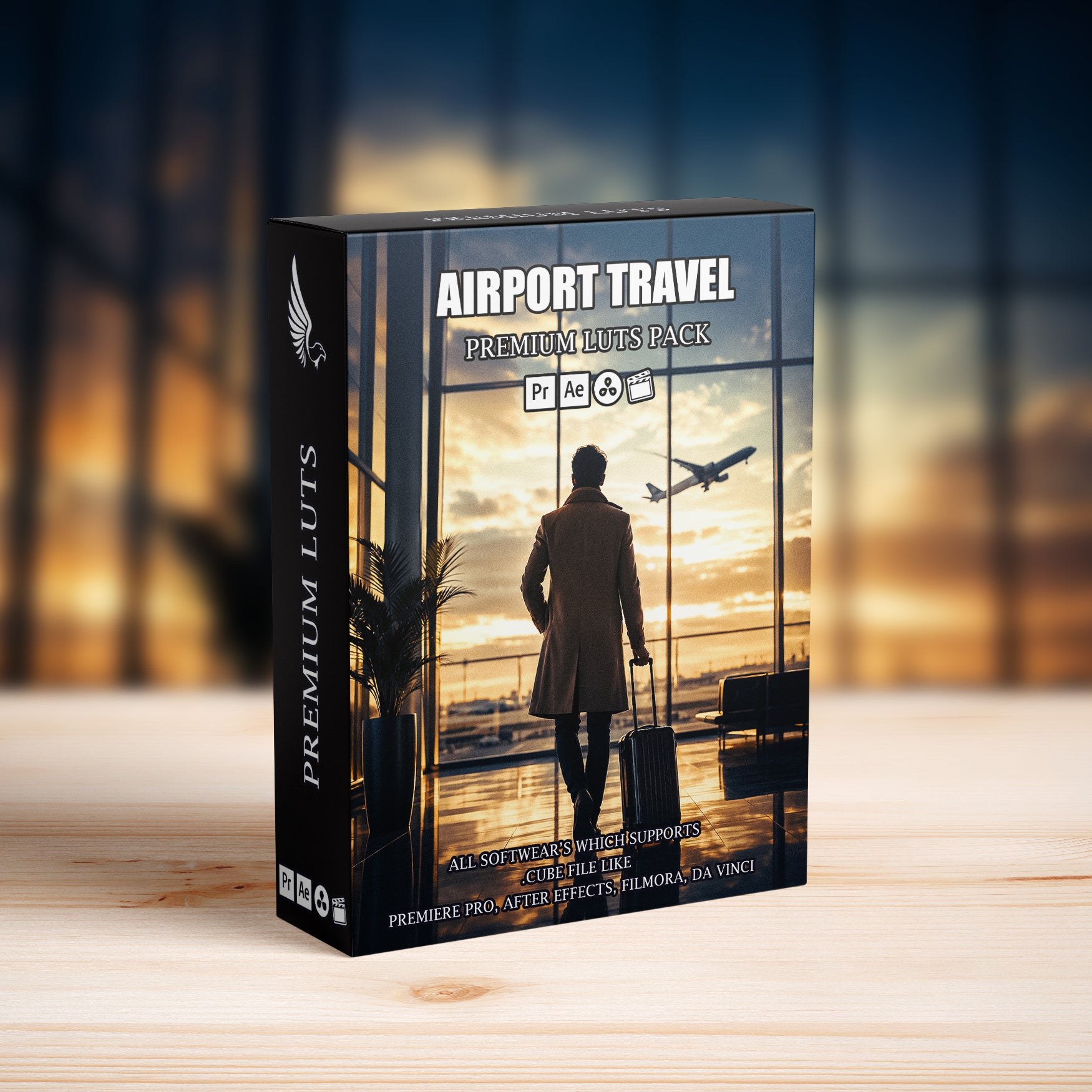 Airport Travel Film Cinematic LUTs Pack