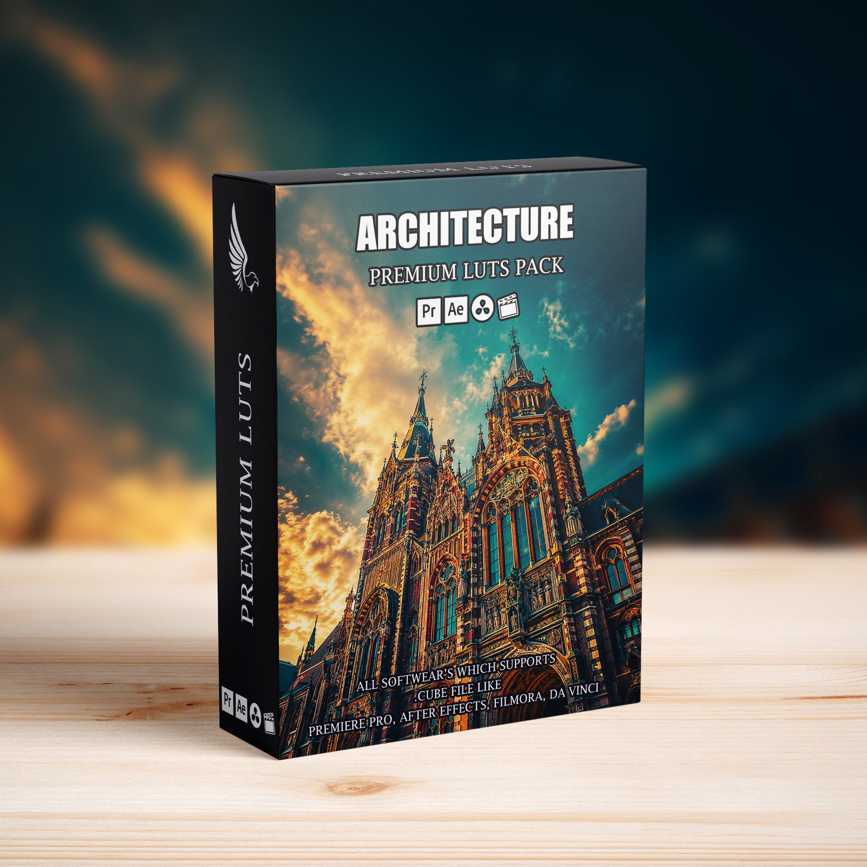 Brutalist Architecture Concrete Cinematic LUTs Pack