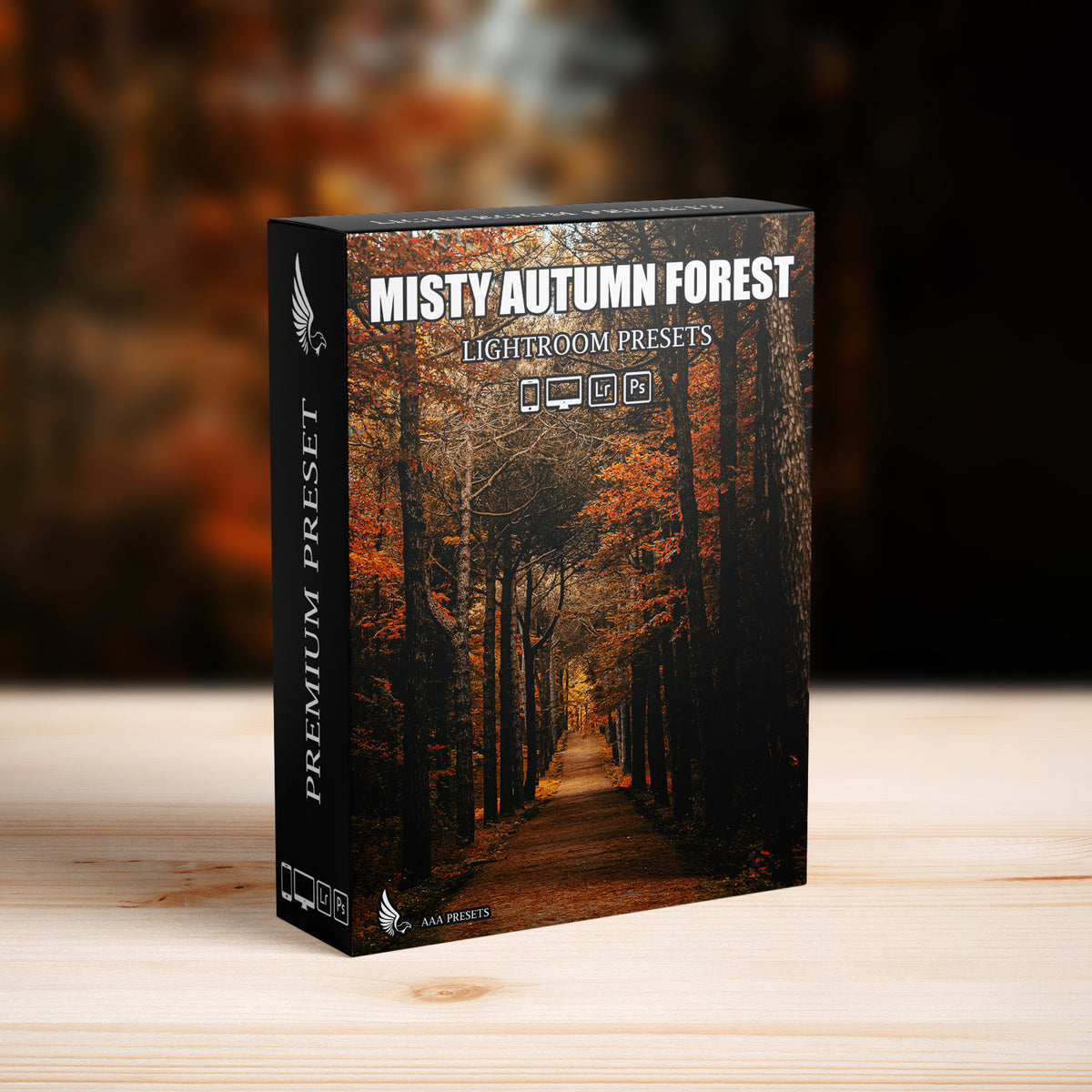 AI-Optimized Misty Autumn Forest Lightroom Presets