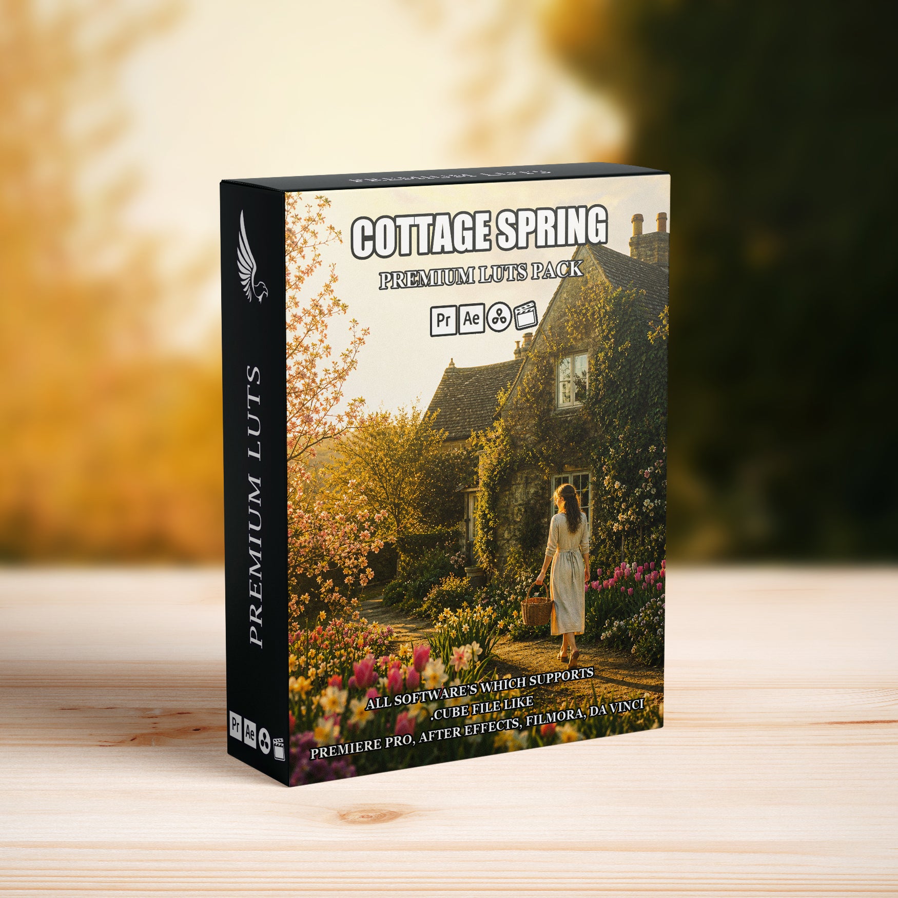 Cottage Spring Glow Cottagecore Cinematic LUTs Pack