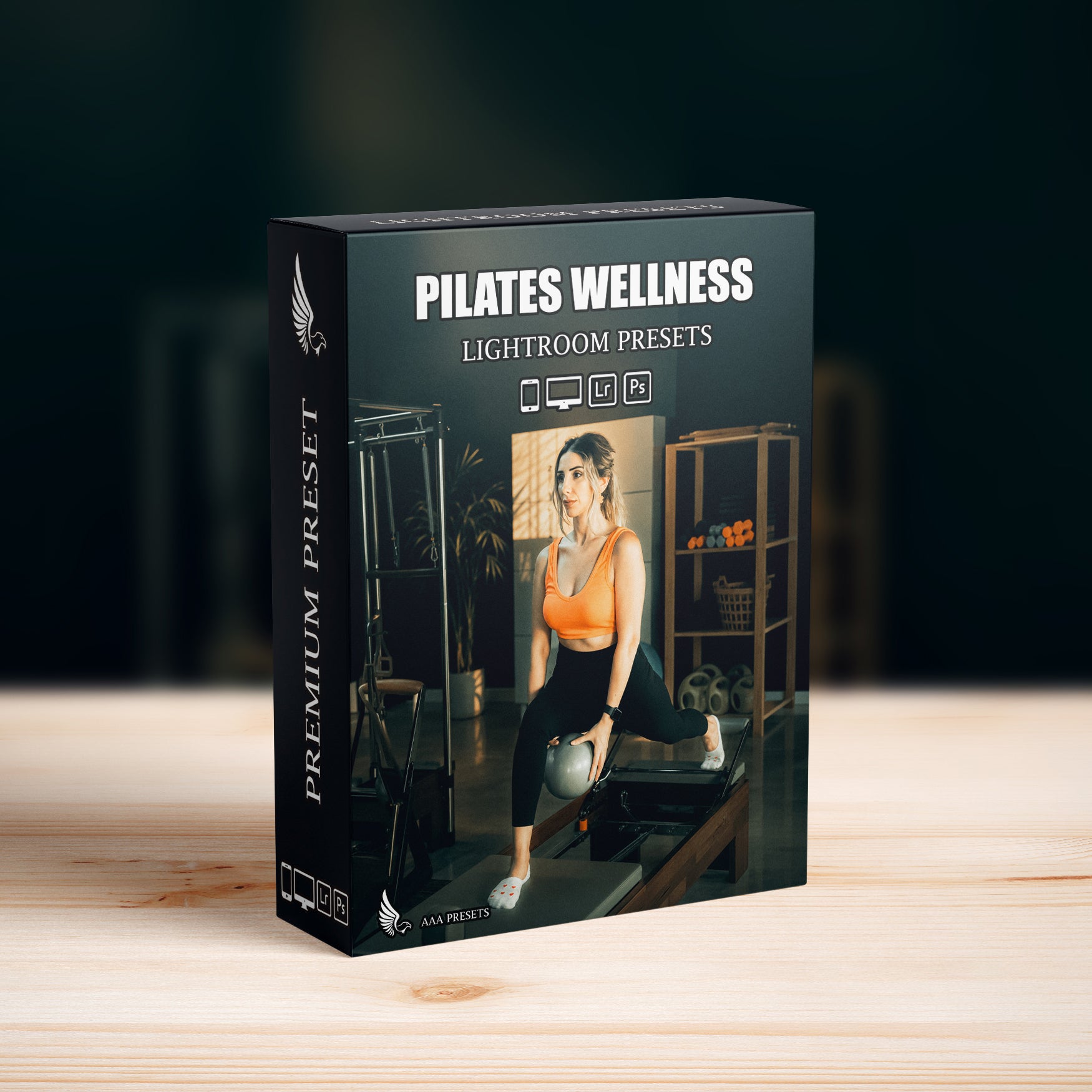 AI-Optimized Soft Wellness Pilates Lightroom Presets