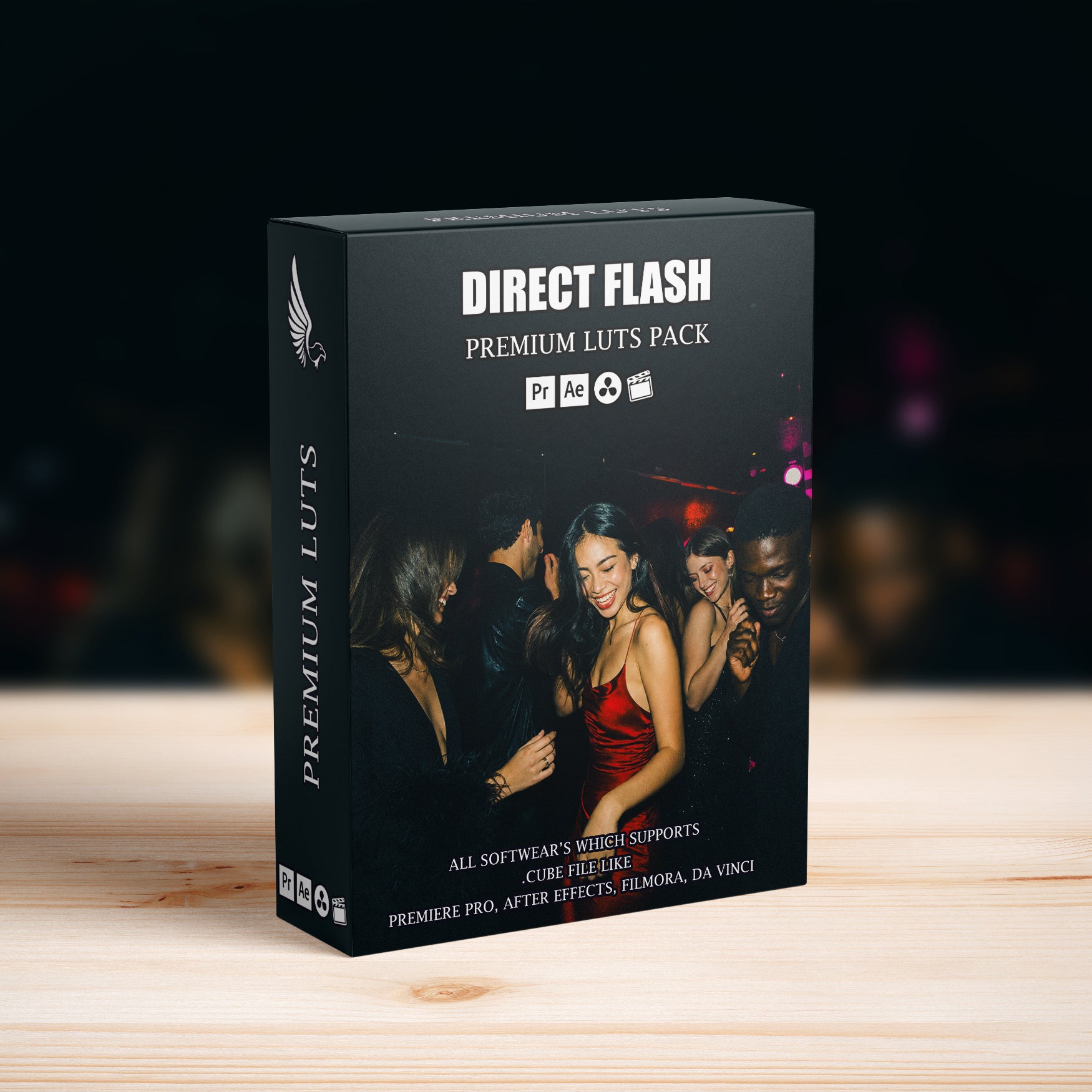 Direct Flash Afterparty Nightlife Cinematic LUTs Pack