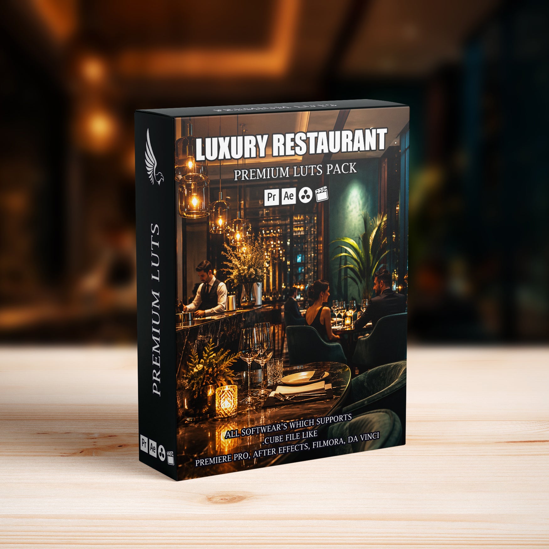 Luxury Restaurant Ambient Cinematic LUTs Pack