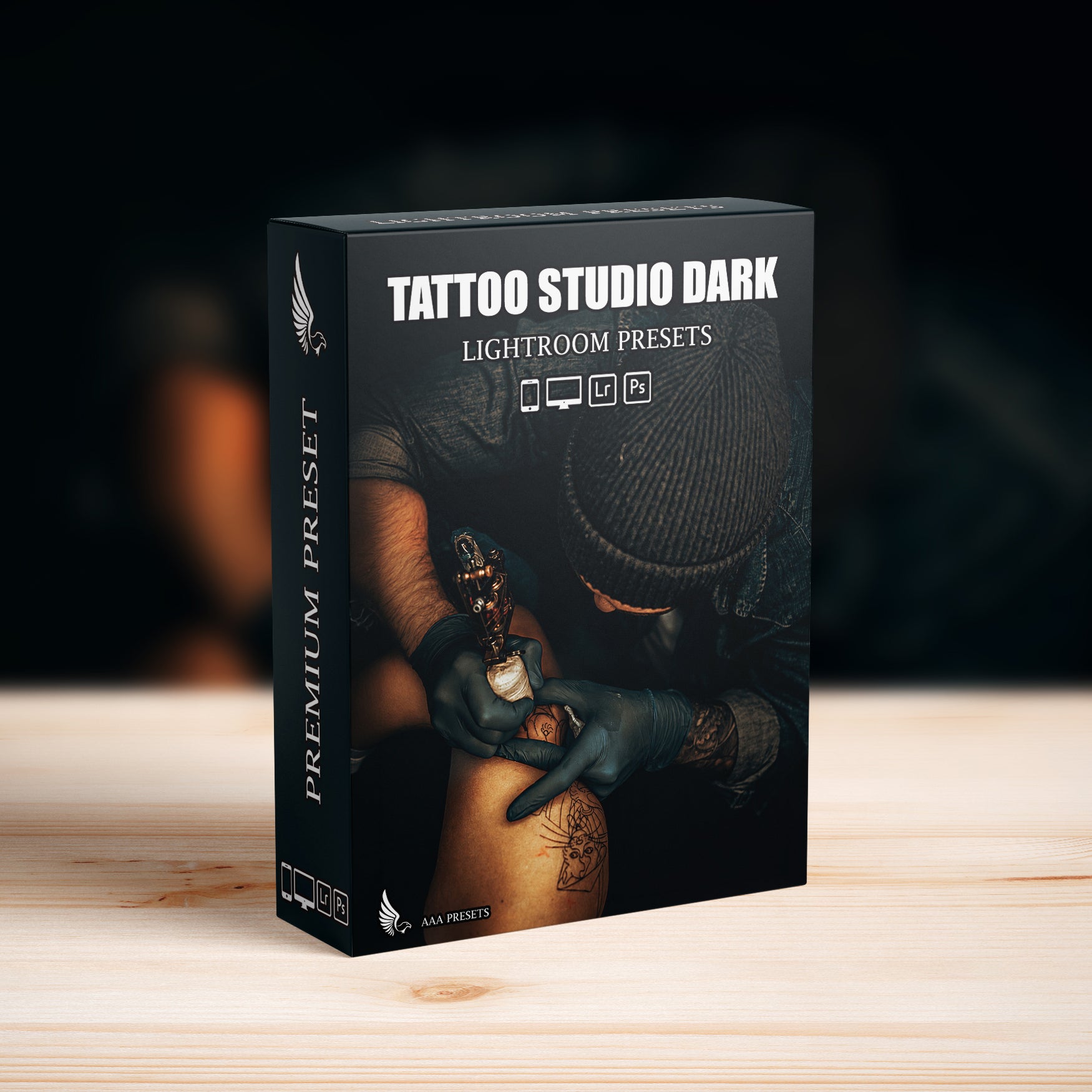 AI-Optimized Ink & Shadow Tattoo Lightroom Presets
