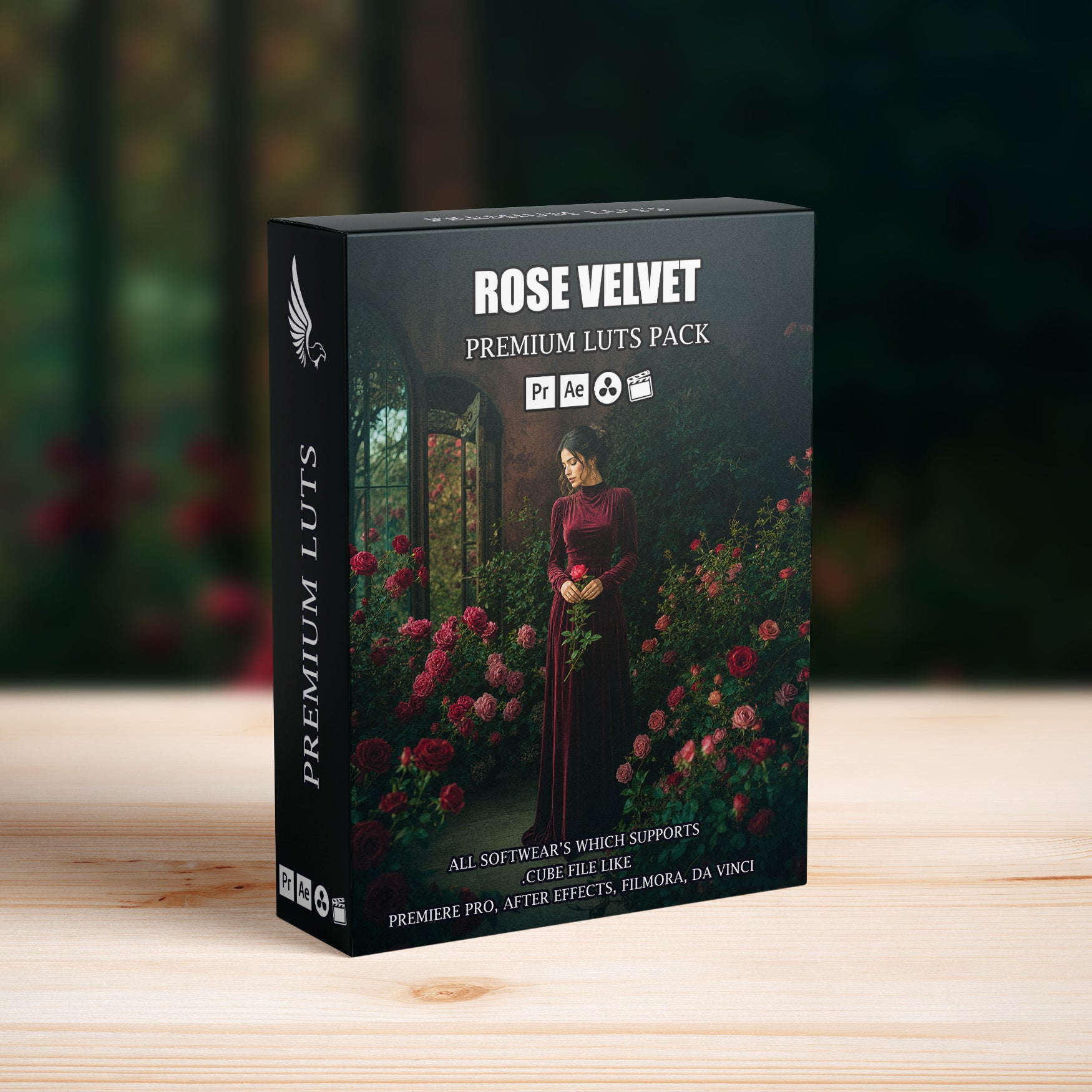 Rose Velvet Bloom Romantic Floral Cinematic LUTs Pack