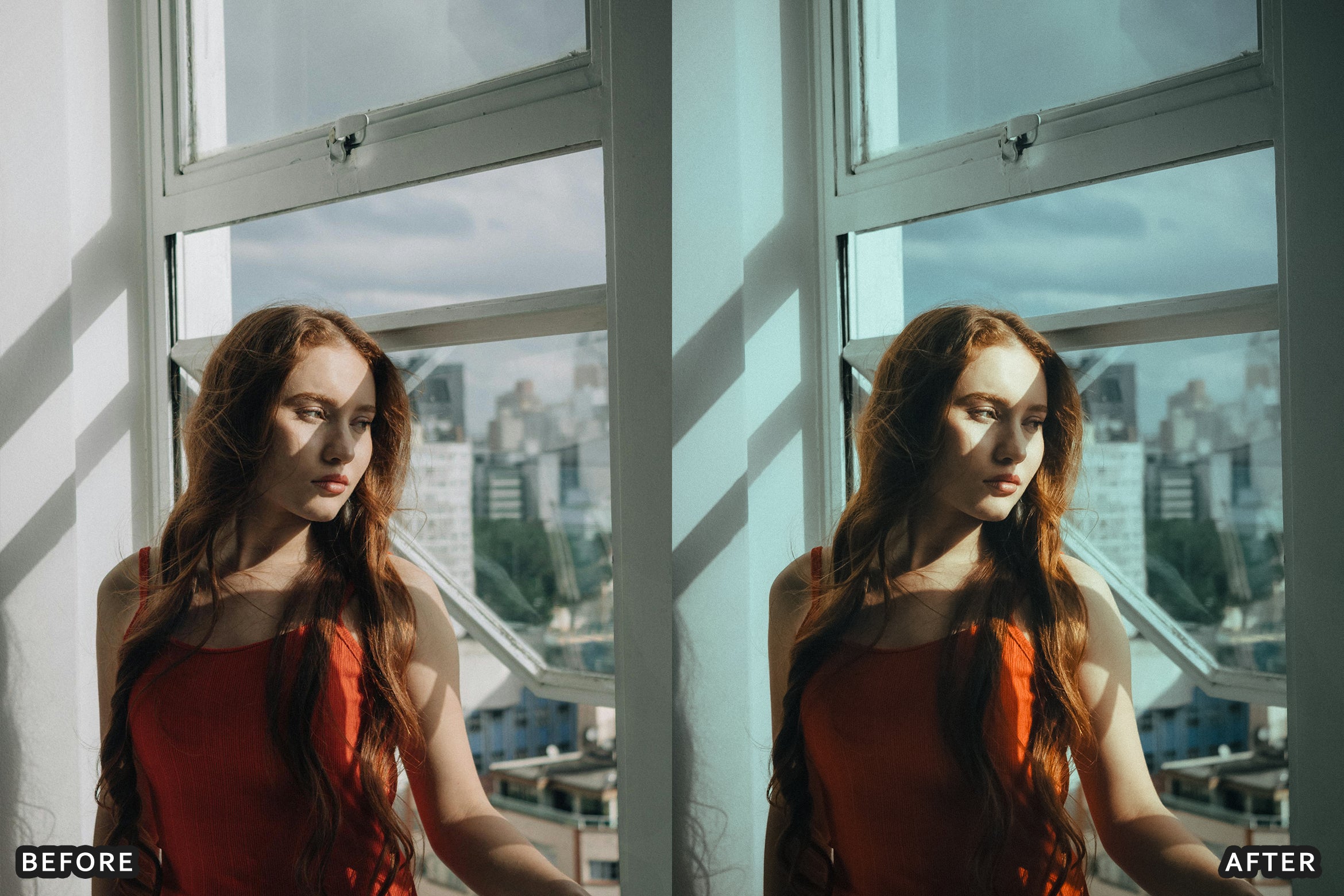 AI-Optimized Soft Window Light Lightroom Presets