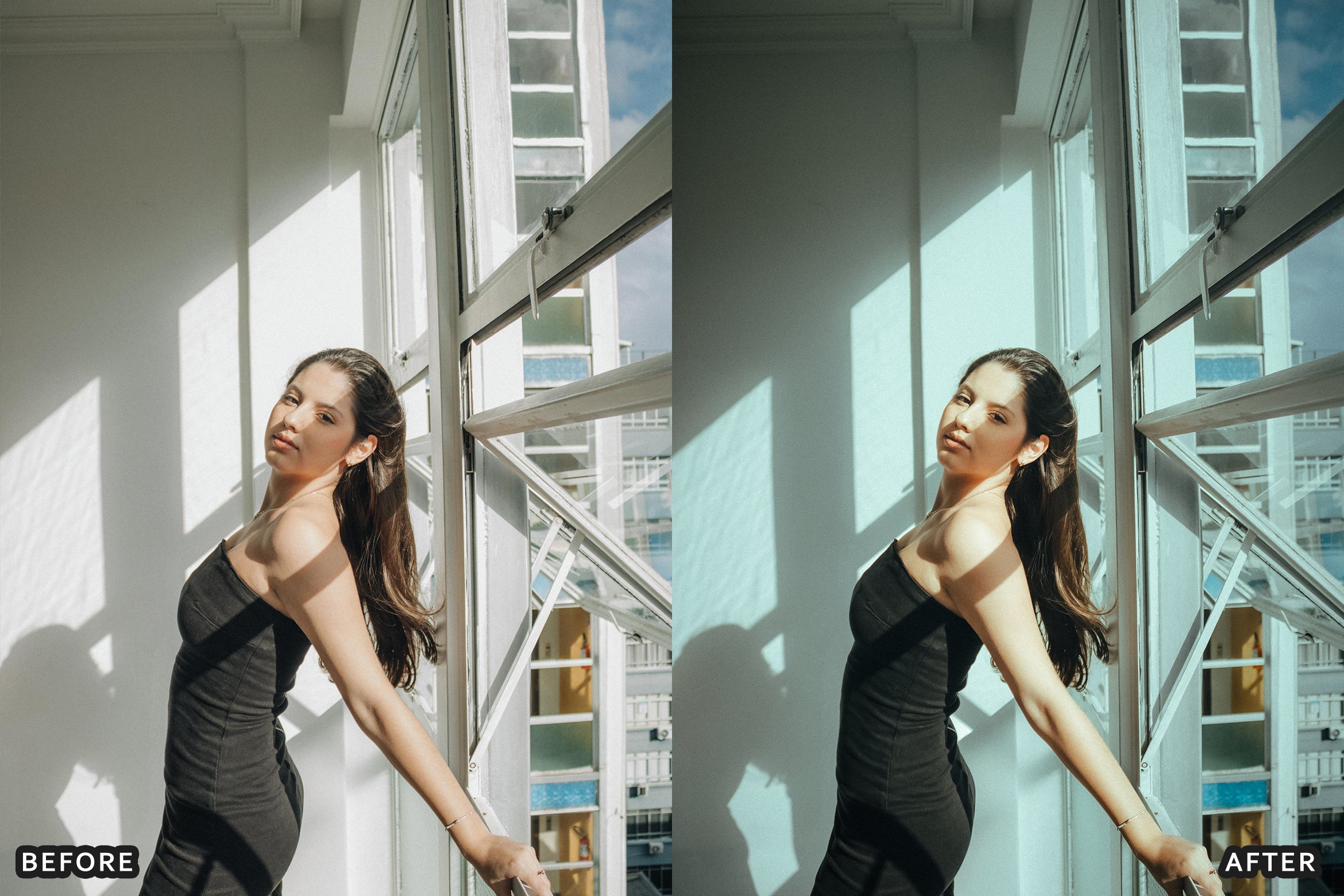 AI-Optimized Soft Window Light Lightroom Presets