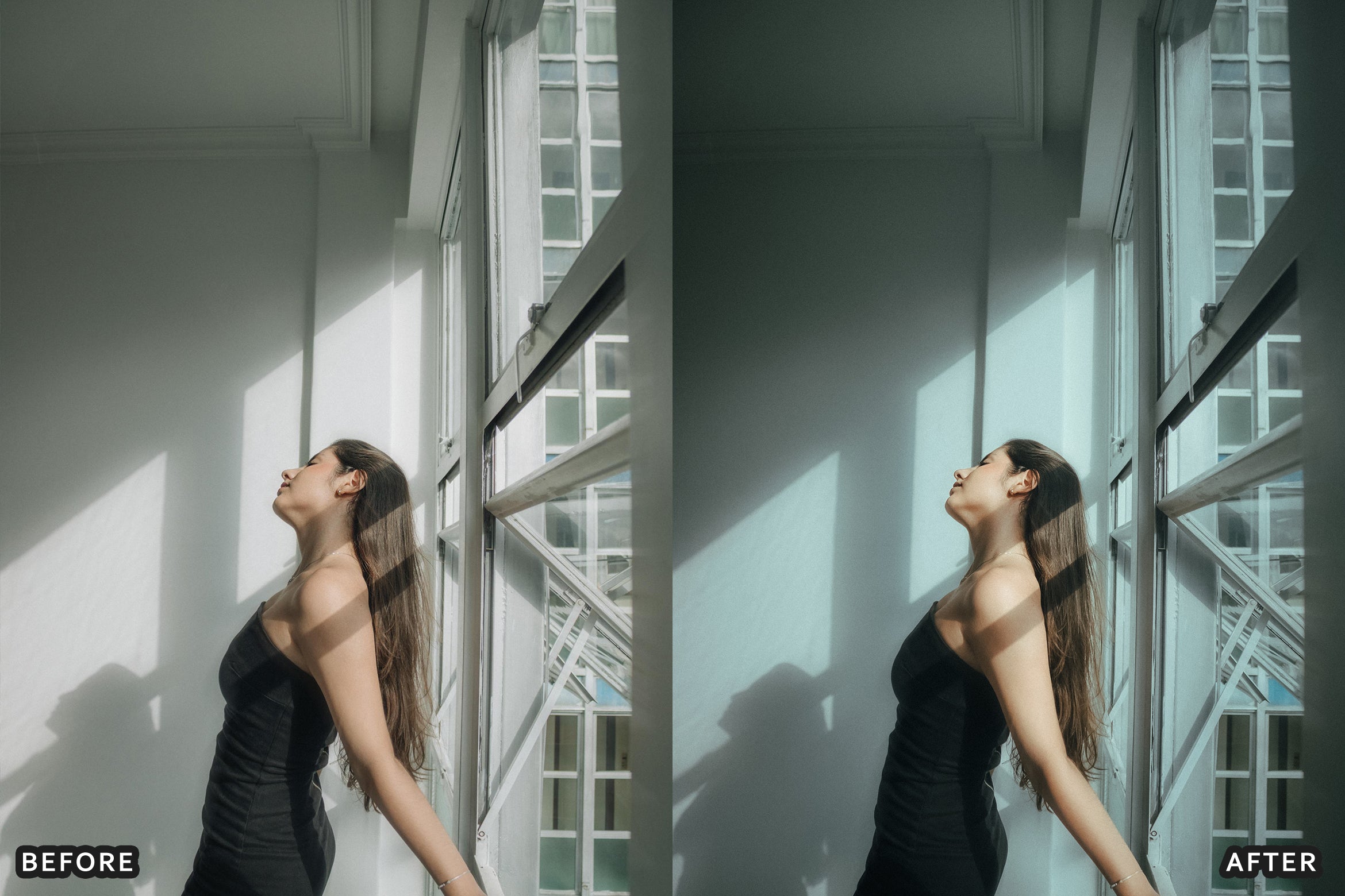 AI-Optimized Soft Window Light Lightroom Presets