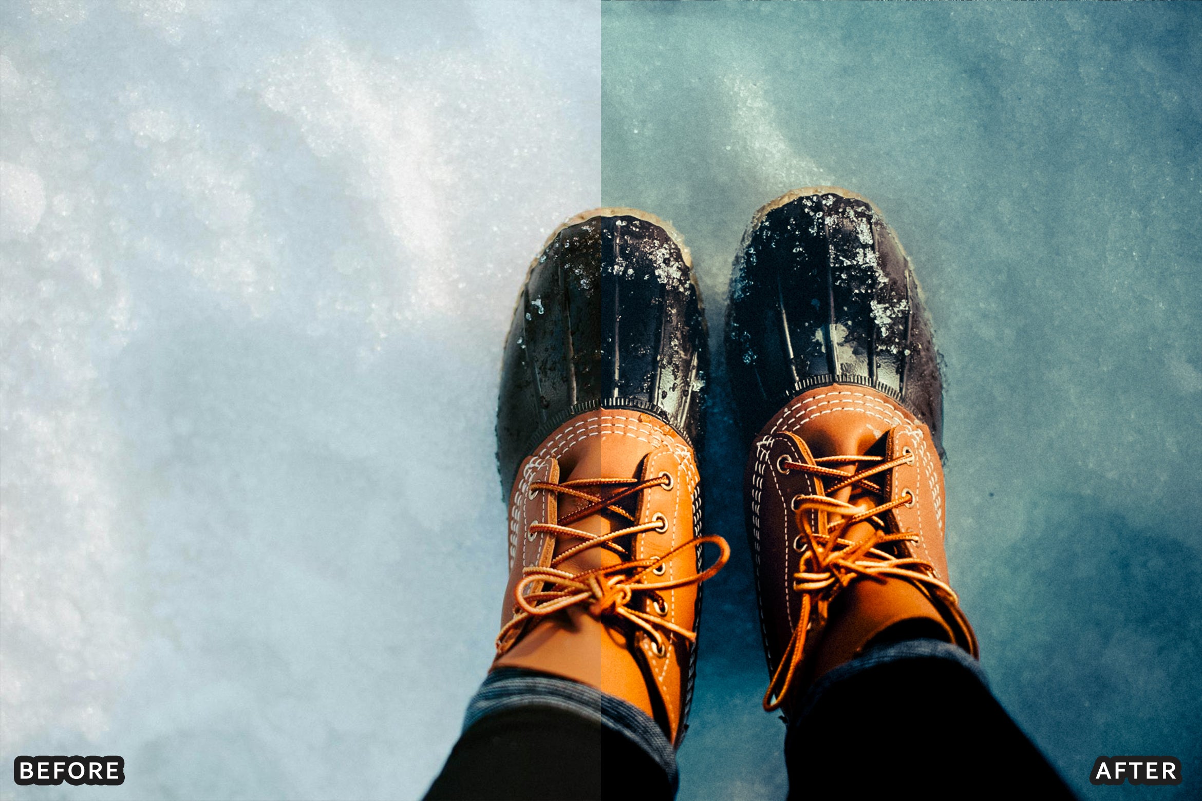 AI-Optimized Winter Snow Portrait Lightroom Presets - Lightroom Presets - by AAA Presets