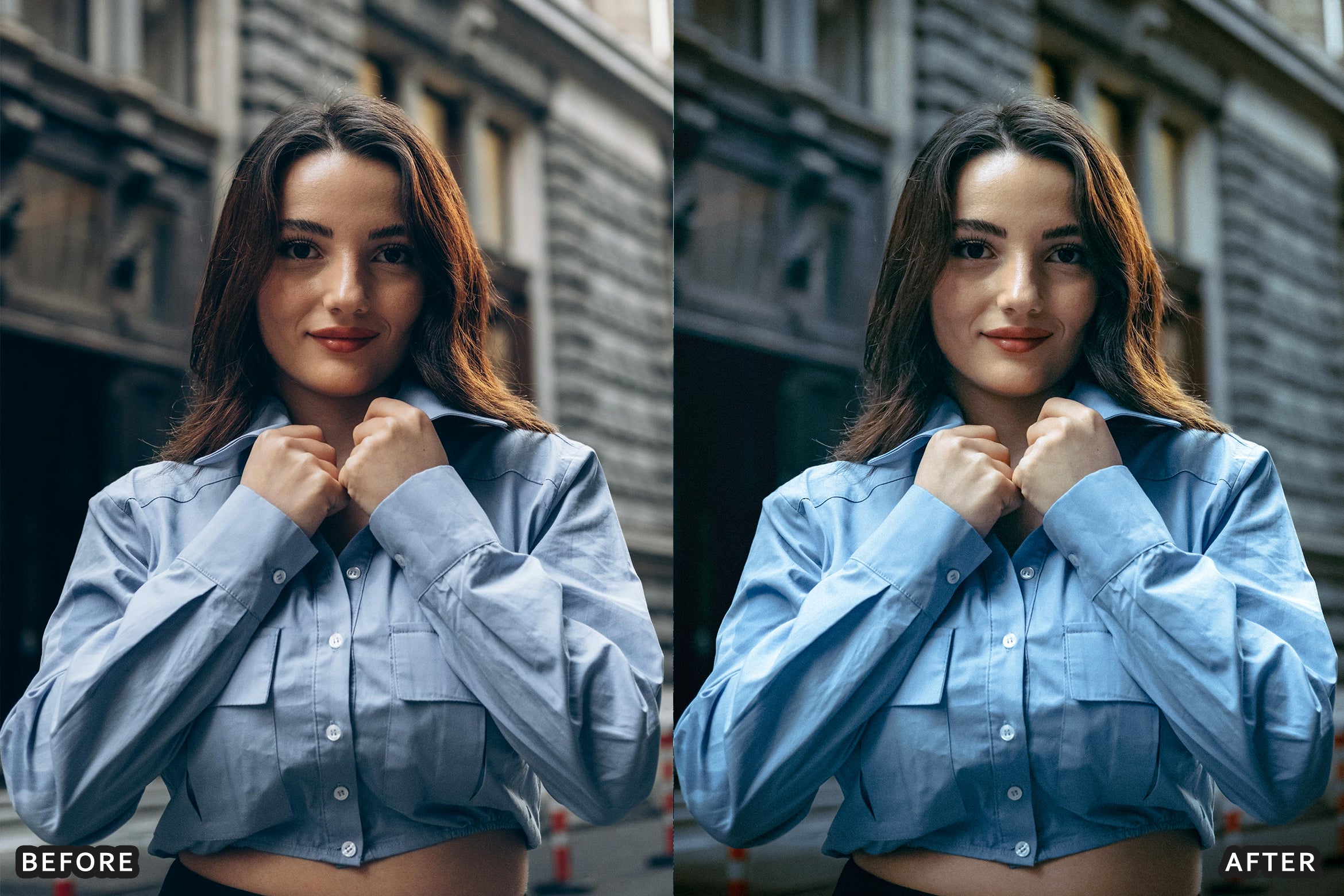 AI-Optimized Winter Sun Snow Portrait Lightroom Presets