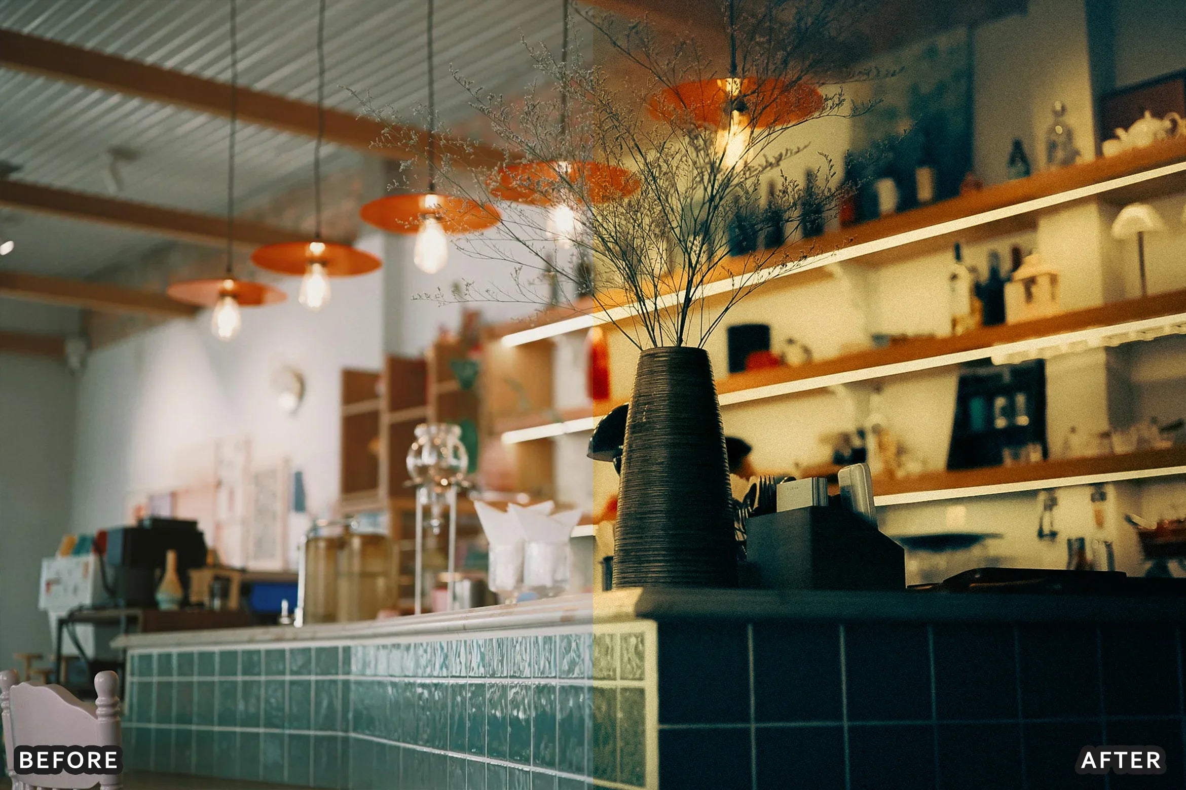 AI-Optimized Aesthetic Coffee Shop Warm Film Lightroom Presets - Lightroom Presets - by AAA Presets