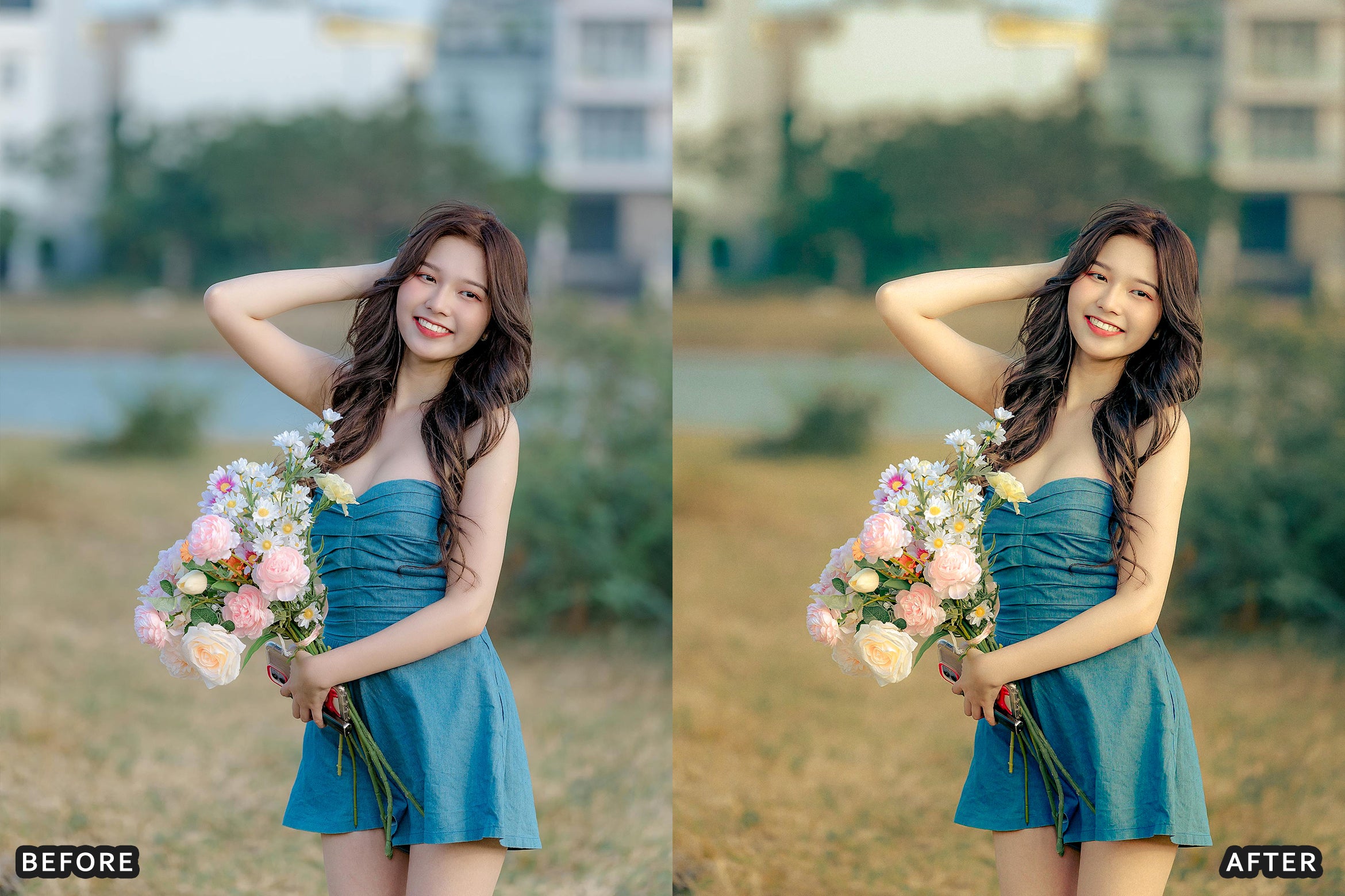 AI-Optimized Blush Meadow Tones Lightroom Presets - Lightroom Presets - by AAA Presets