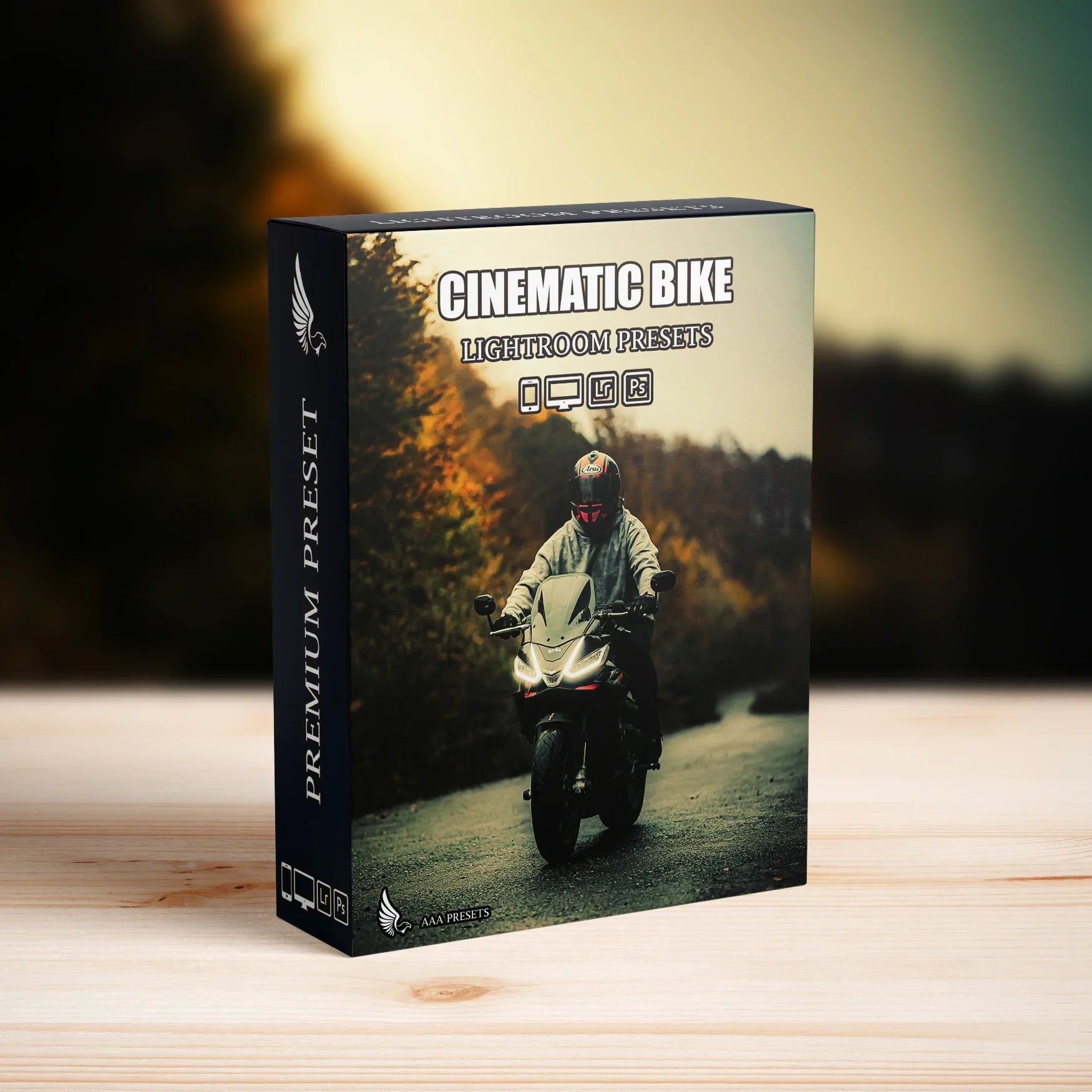 AI-Optimized Cinematic Bike Lightroom Presets - Lightroom Presets - by AAA Presets