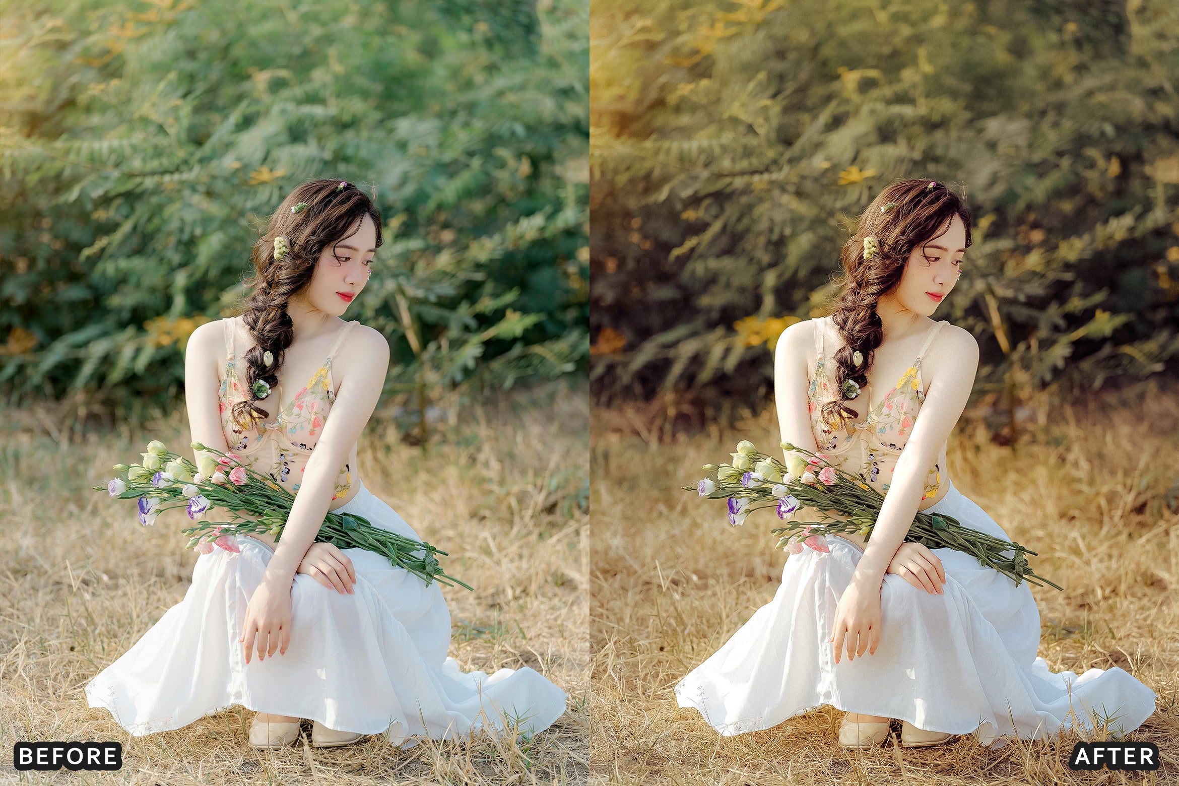 AI-Optimized Cinematic Boho Bloom Lightroom Presets - Lightroom Presets - by AAA Presets