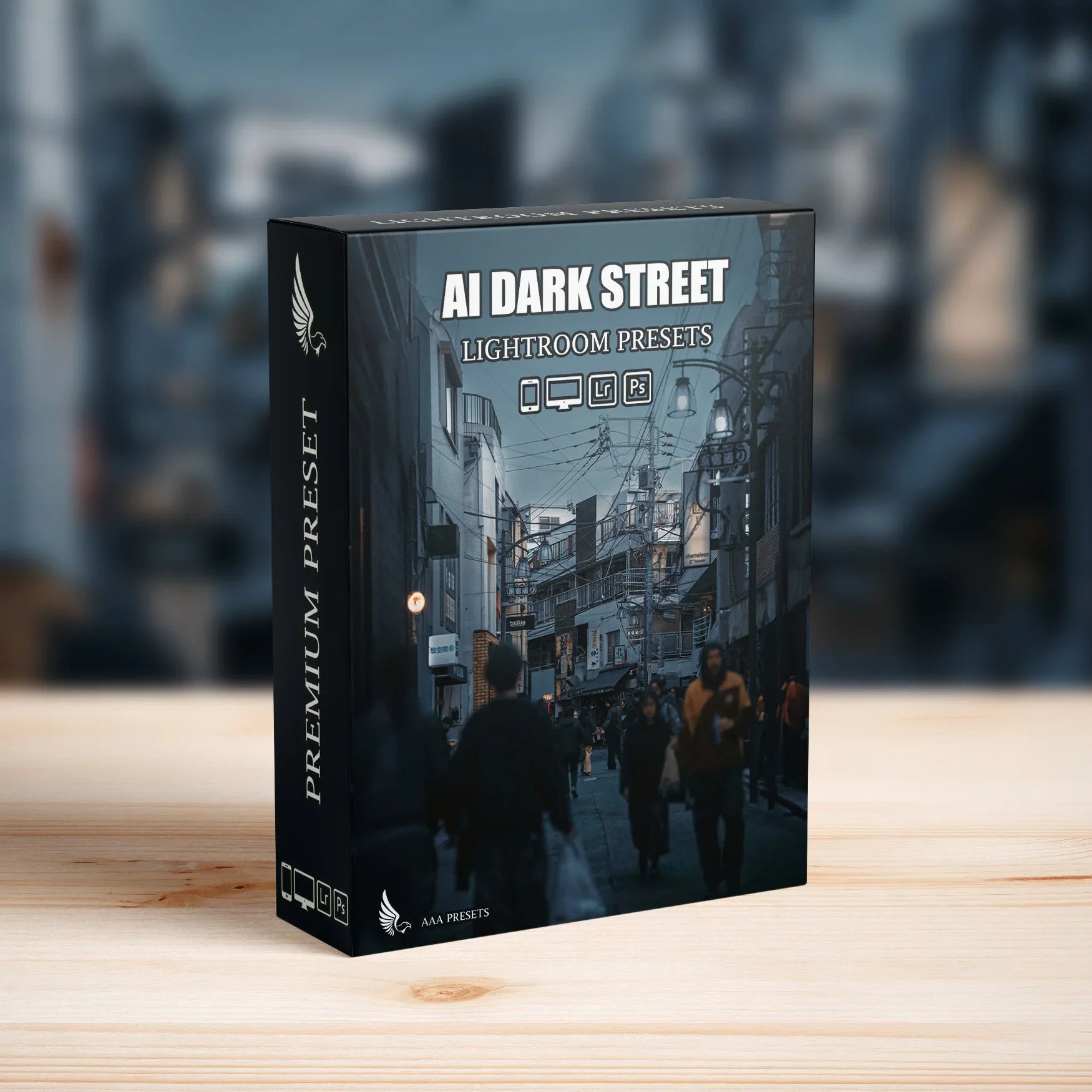 AI-Optimized Cinematic Dark Street Lightroom Presets - Lightroom Presets - by AAA Presets