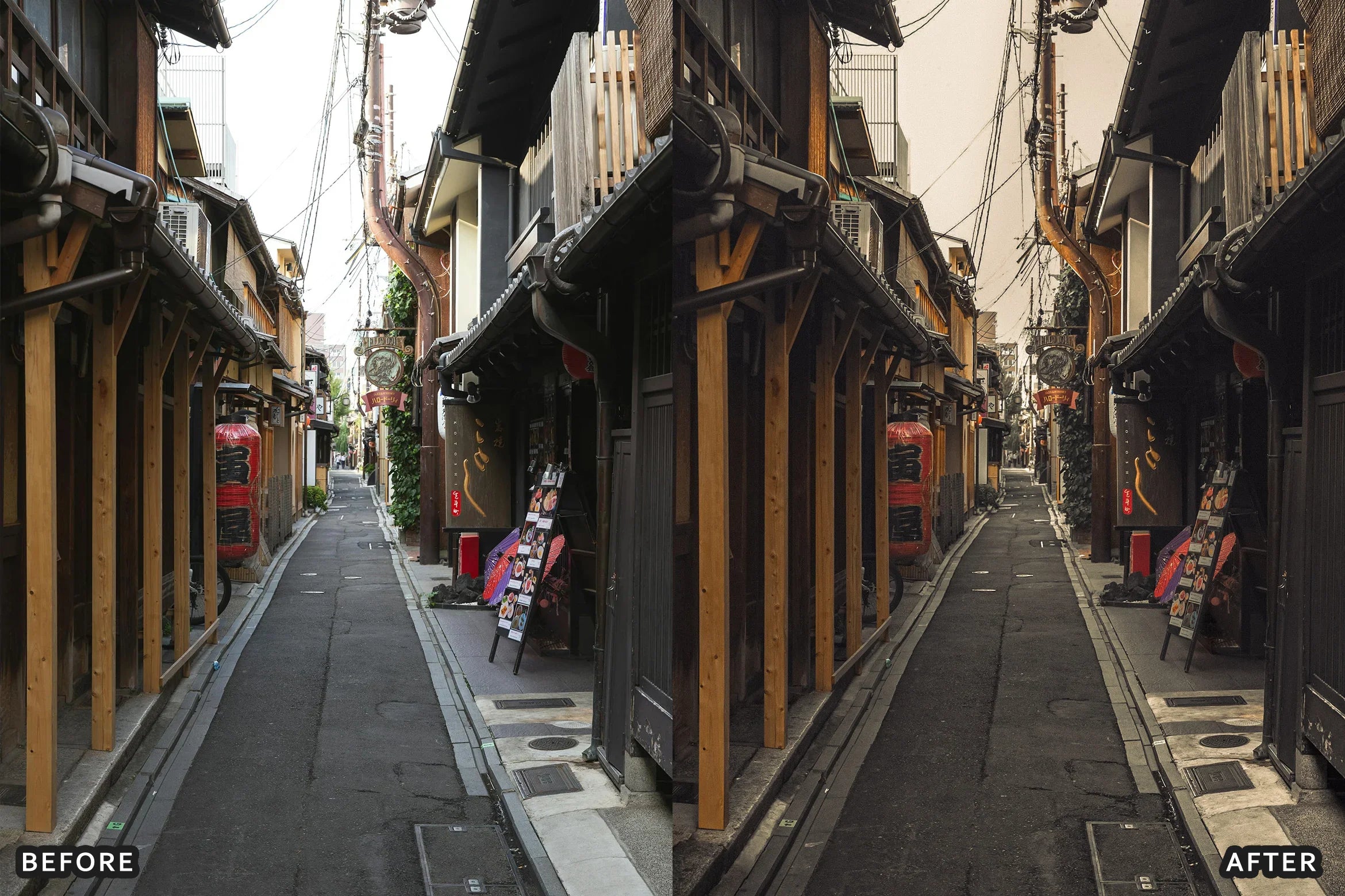 AI-Optimized Cinematic Dark Street Lightroom Presets - Lightroom Presets - by AAA Presets