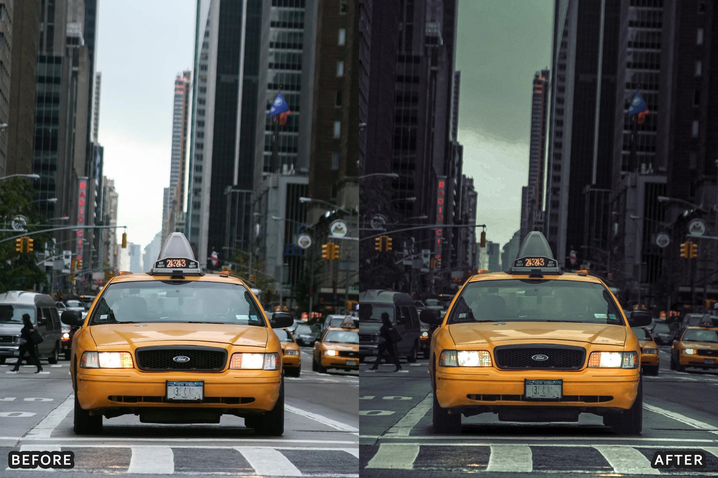 AI-Optimized Cinematic Dark Street Lightroom Presets - Lightroom Presets - by AAA Presets