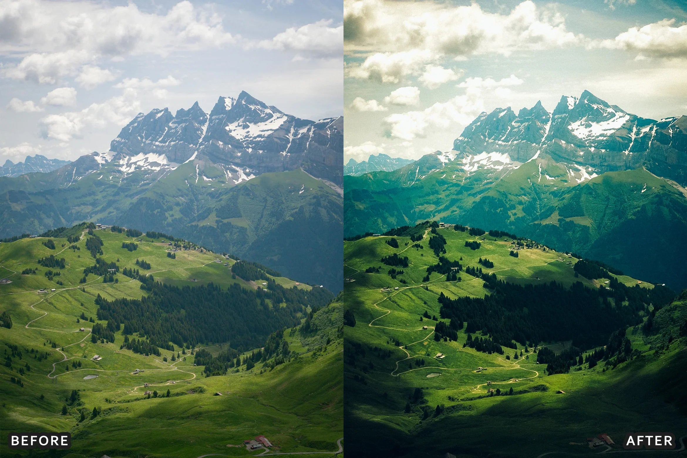 AI-Optimized Cinematic Film Landscape Lightroom Presets - Lightroom Presets - by AAA Presets