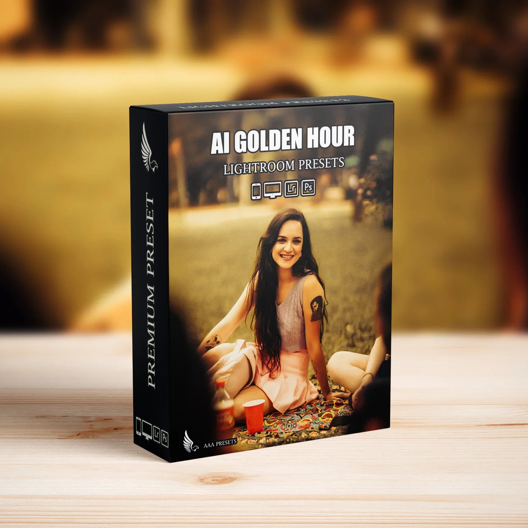 AI-Optimized Cinematic Golden Hour Lightroom Presets - Lightroom Presets - by AAA Presets