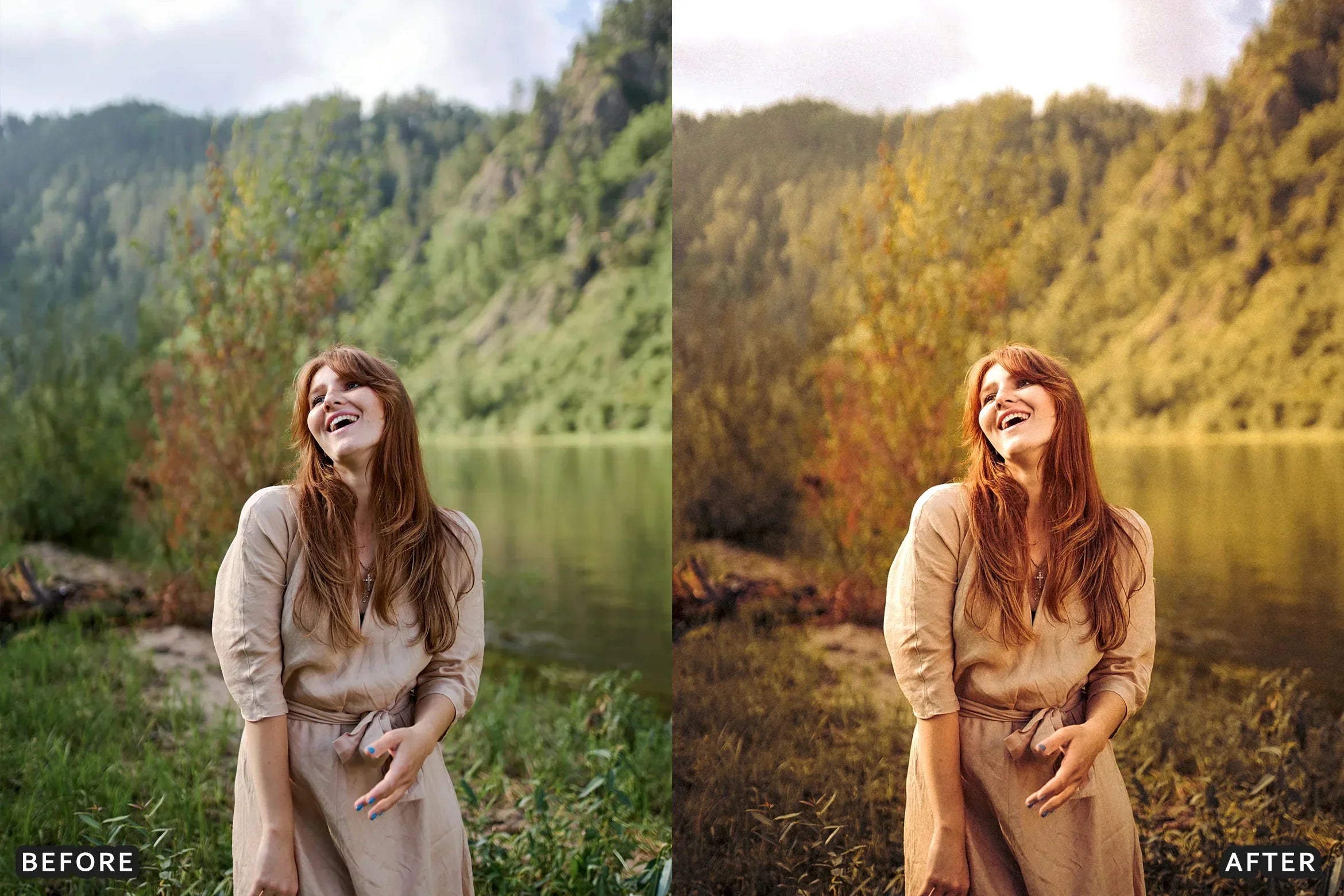 AI-Optimized Cinematic Golden Hour Lightroom Presets - Lightroom Presets - by AAA Presets