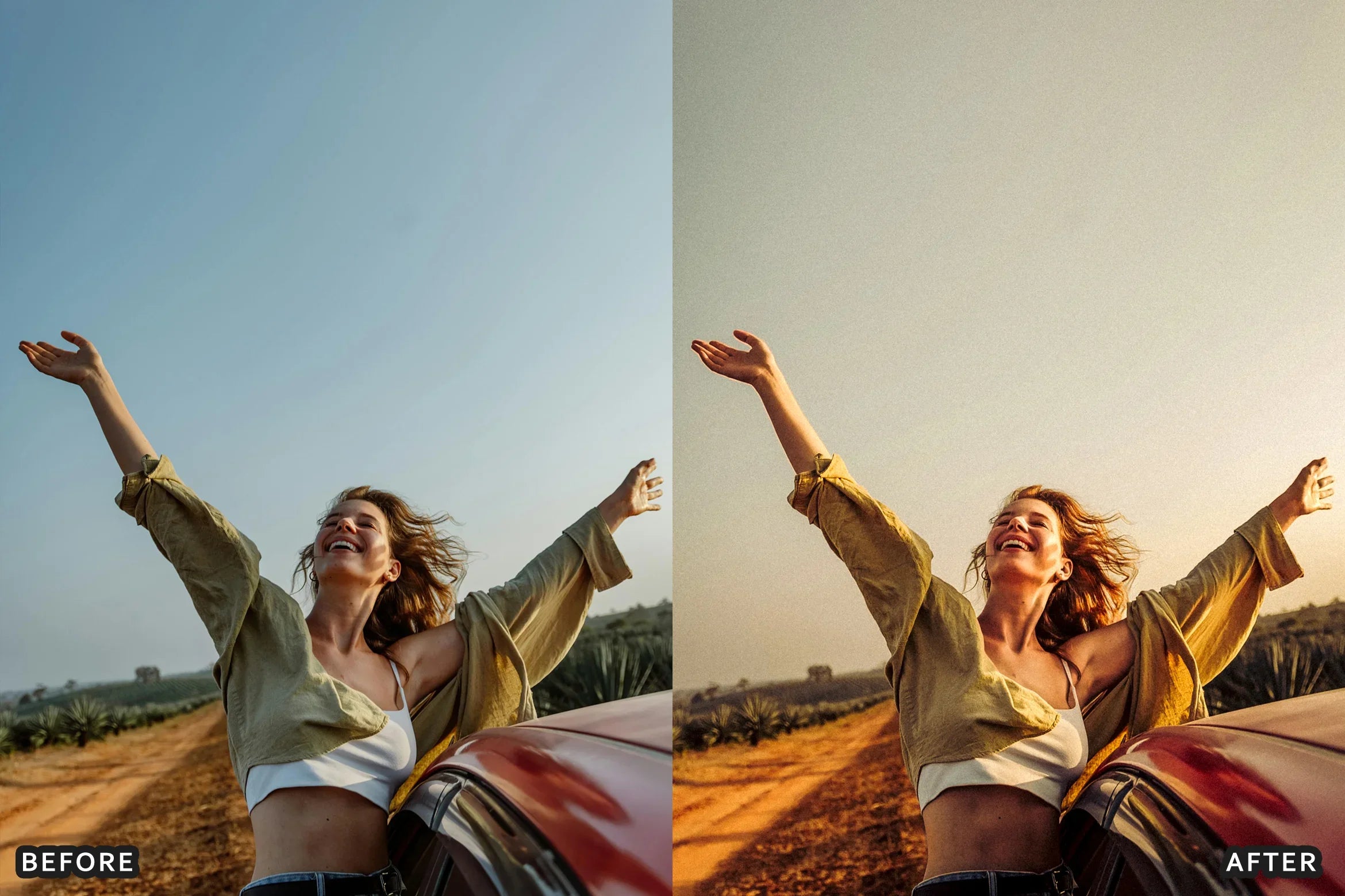AI-Optimized Cinematic Golden Hour Lightroom Presets - Lightroom Presets - by AAA Presets