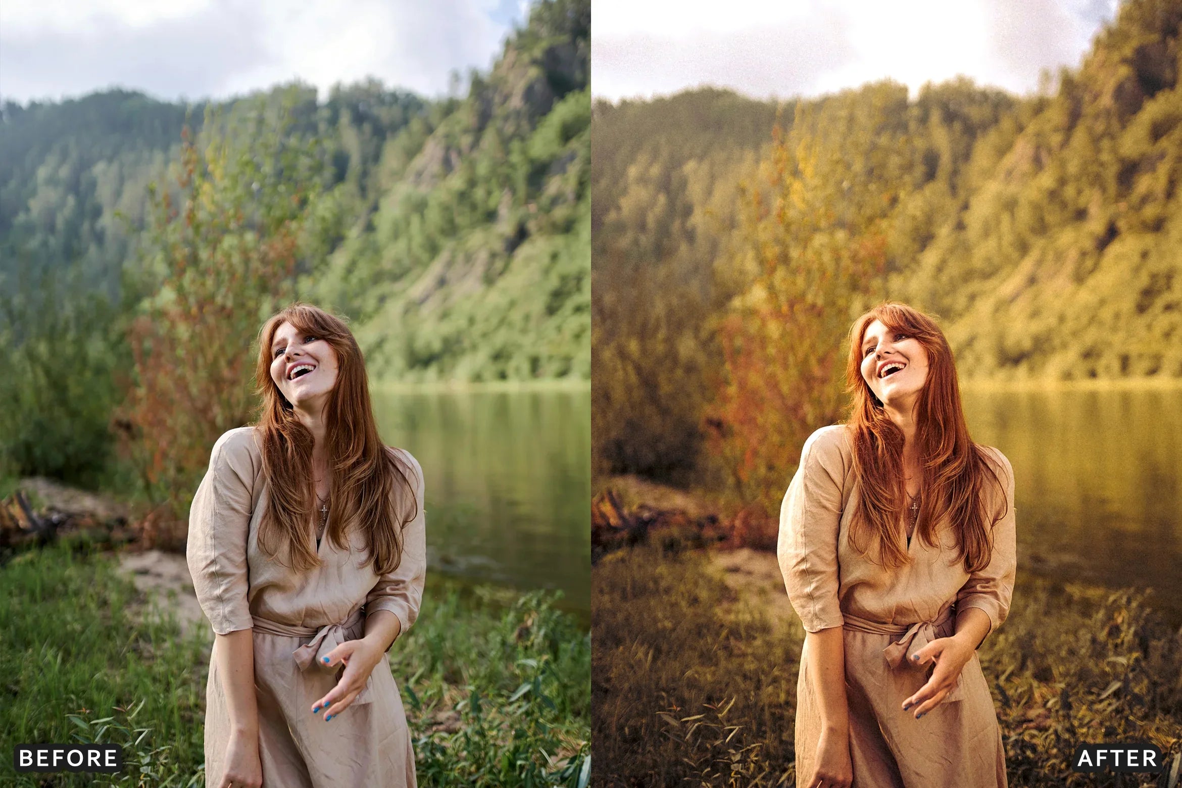 AI-Optimized Cinematic Golden Hour Lightroom Presets - Lightroom Presets - by AAA Presets