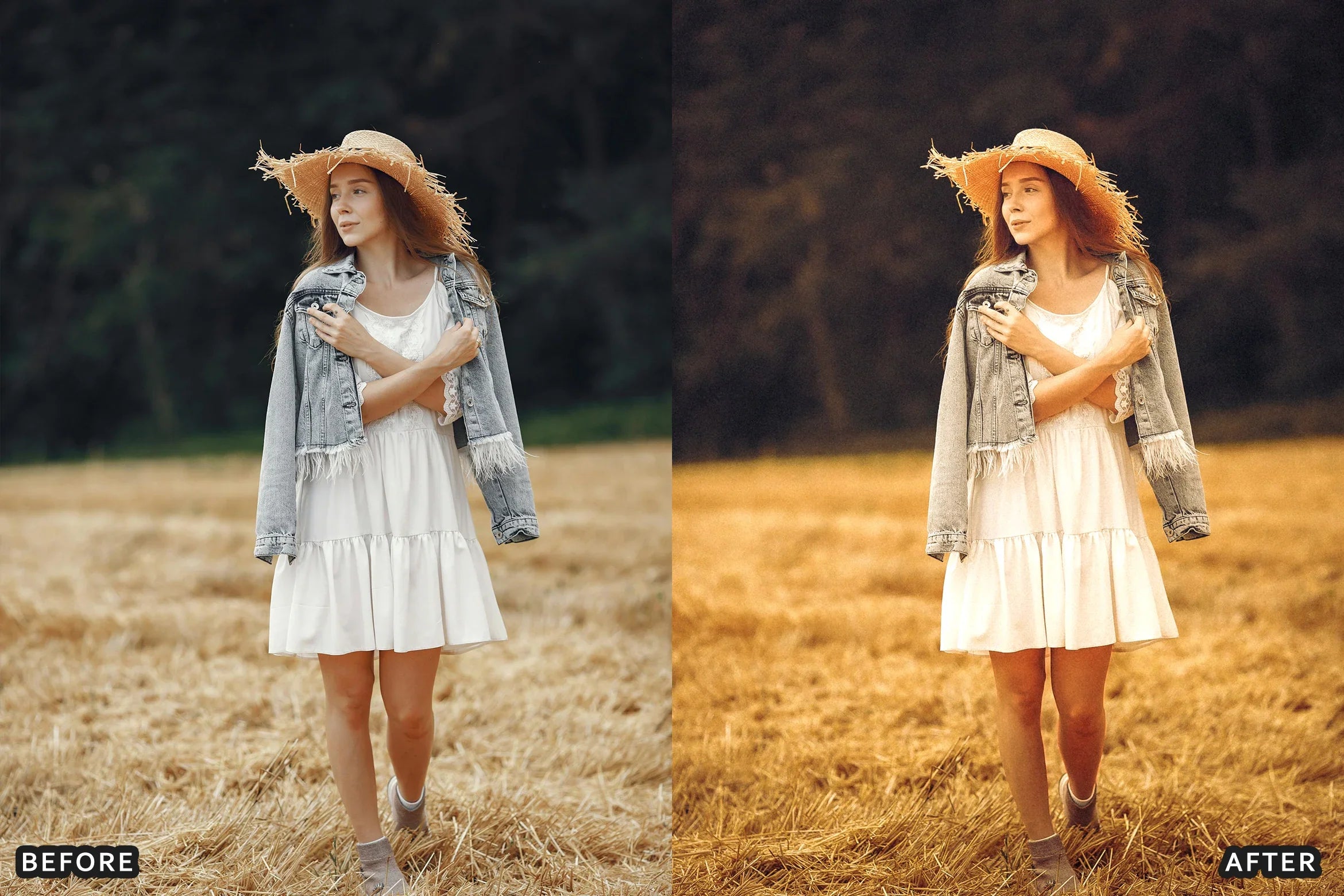 AI-Optimized Cinematic Golden Hour Lightroom Presets - Lightroom Presets - by AAA Presets