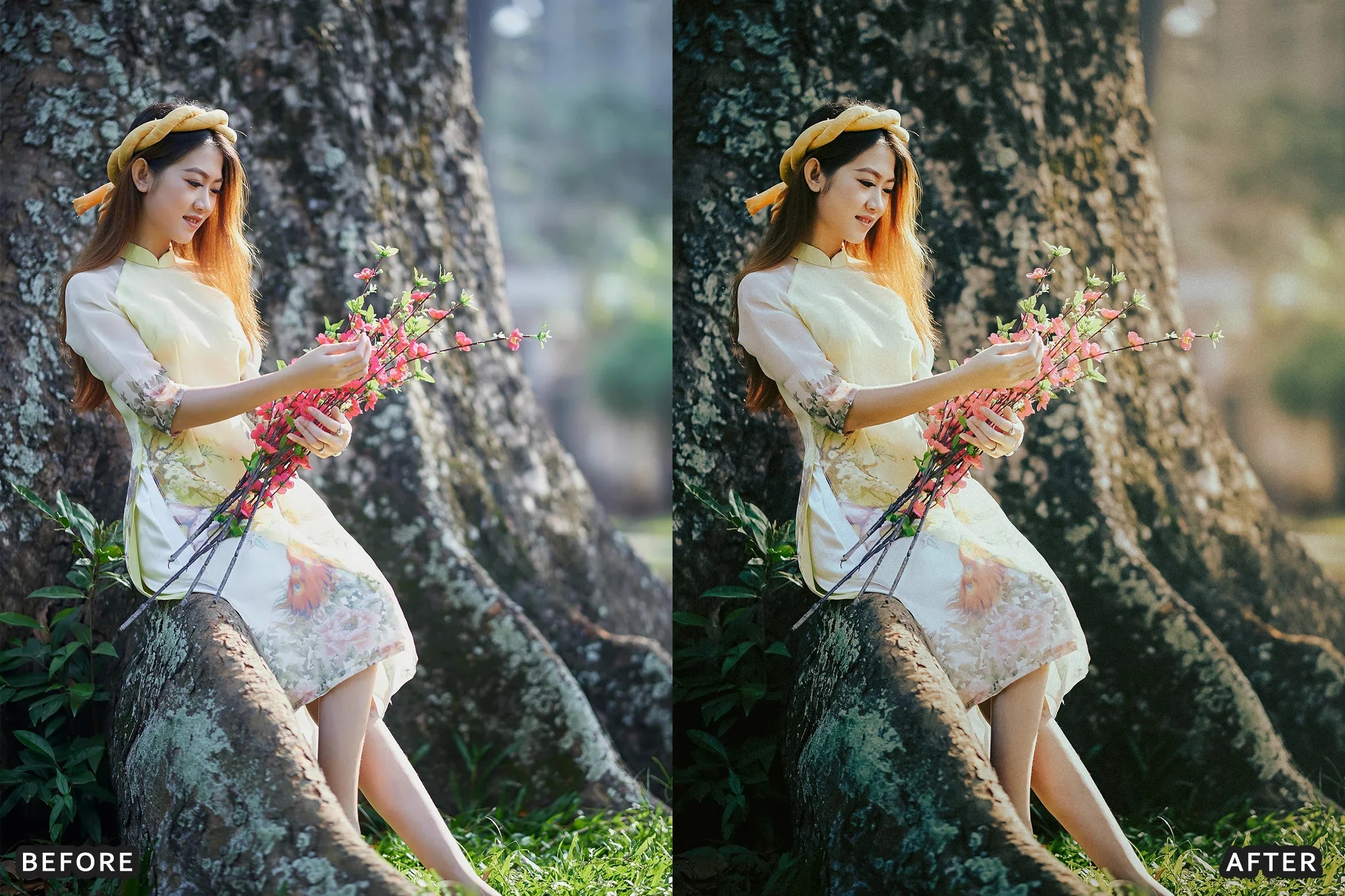 AI-Optimized Cinematic Spring Light Lightroom Presets - Lightroom Presets - by AAA Presets