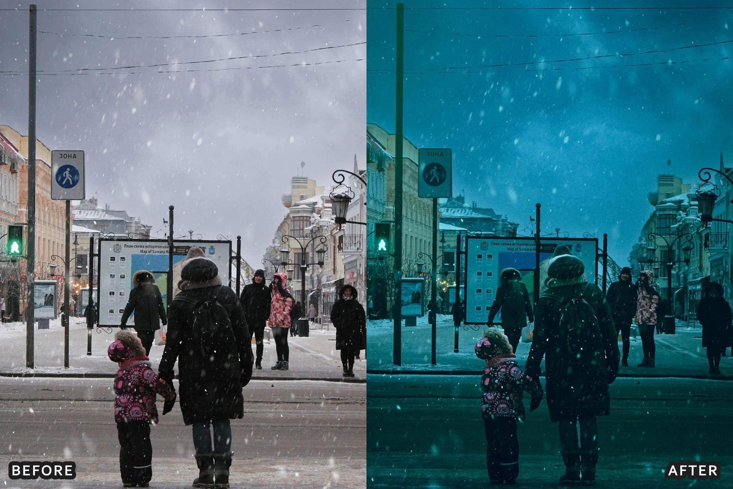 AI-Optimized Cinematic Winter Lightroom Presets - Lightroom Presets - by AAA Presets
