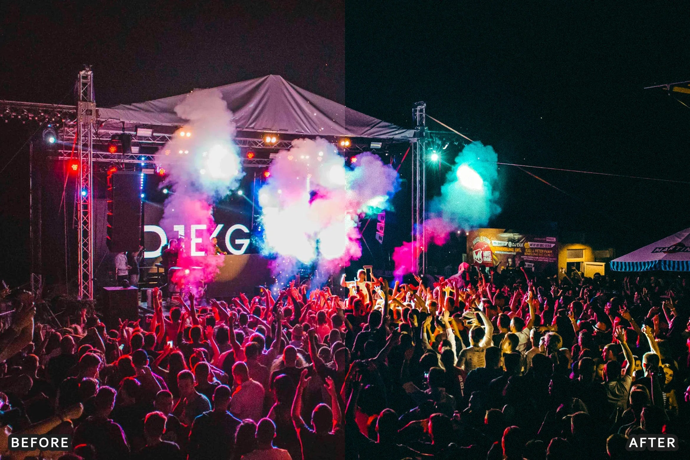 AI-Optimized Concert Music Festival Lightroom Presets - Lightroom Presets - by AAA Presets